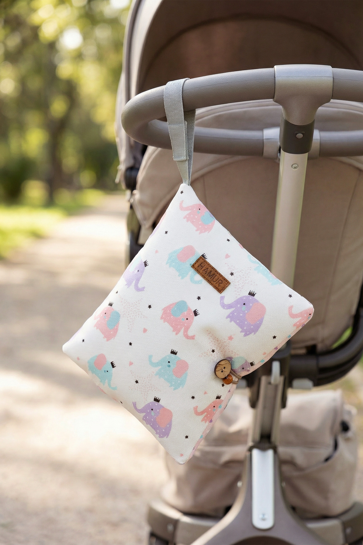 Sac de soins pour bébé Anne Sac organisateur pour changer les nouveau-nés Éléphant