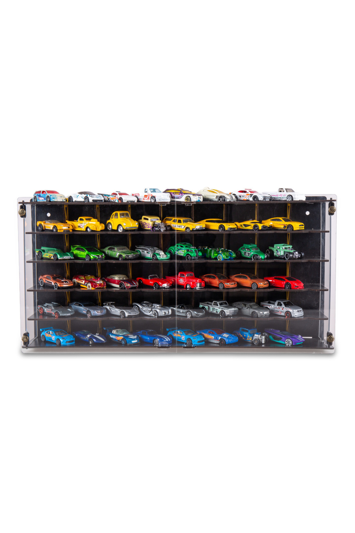 Couvercle en plexiglas pour voiture 1/ Compatible Hotwheels et Matchbox, étagère de voiture de collection, garage pour voitures miniatures