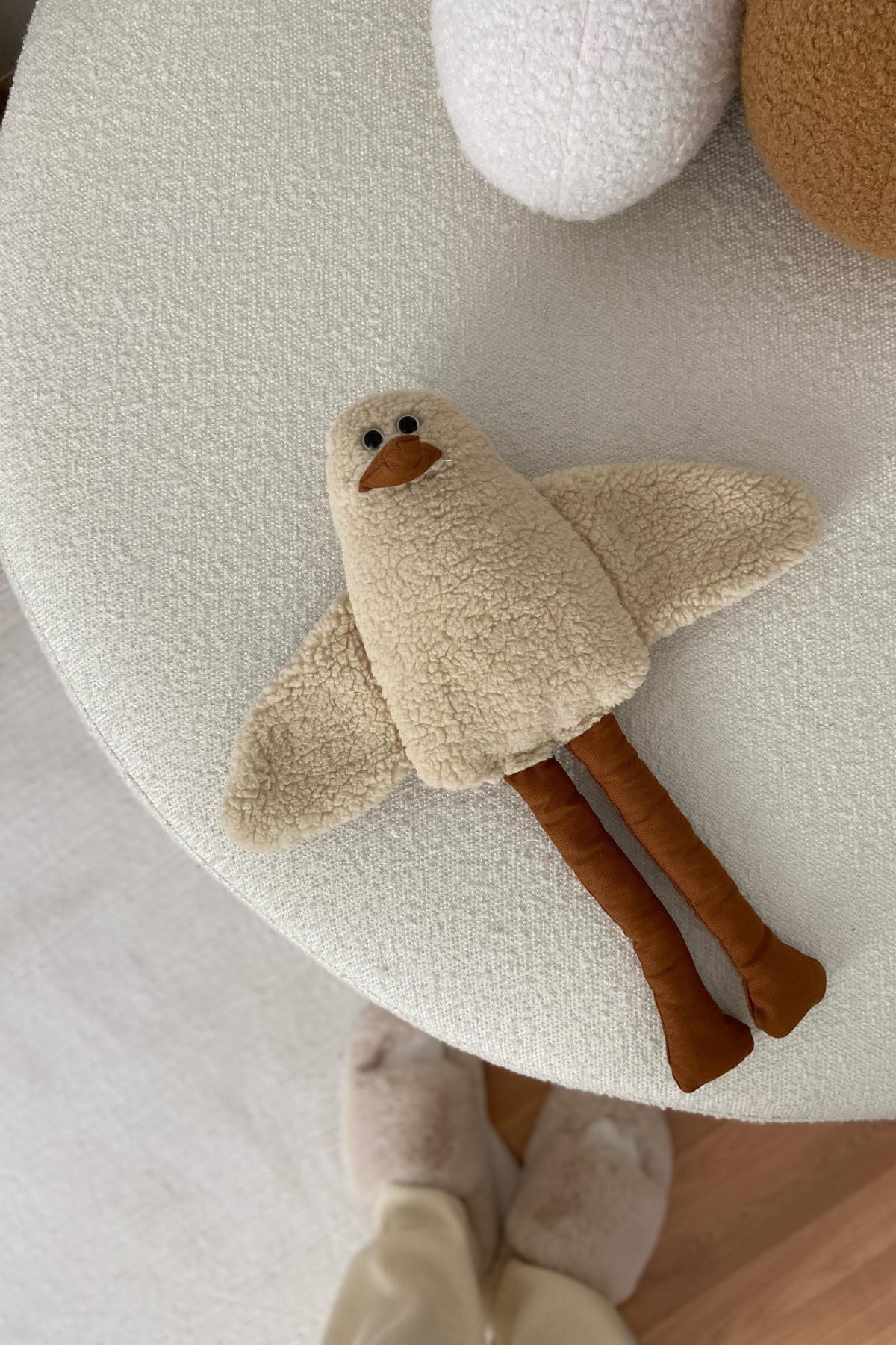 Oreiller Canard Duffy Compagnon de Sommeil pour Enfant et Bébé