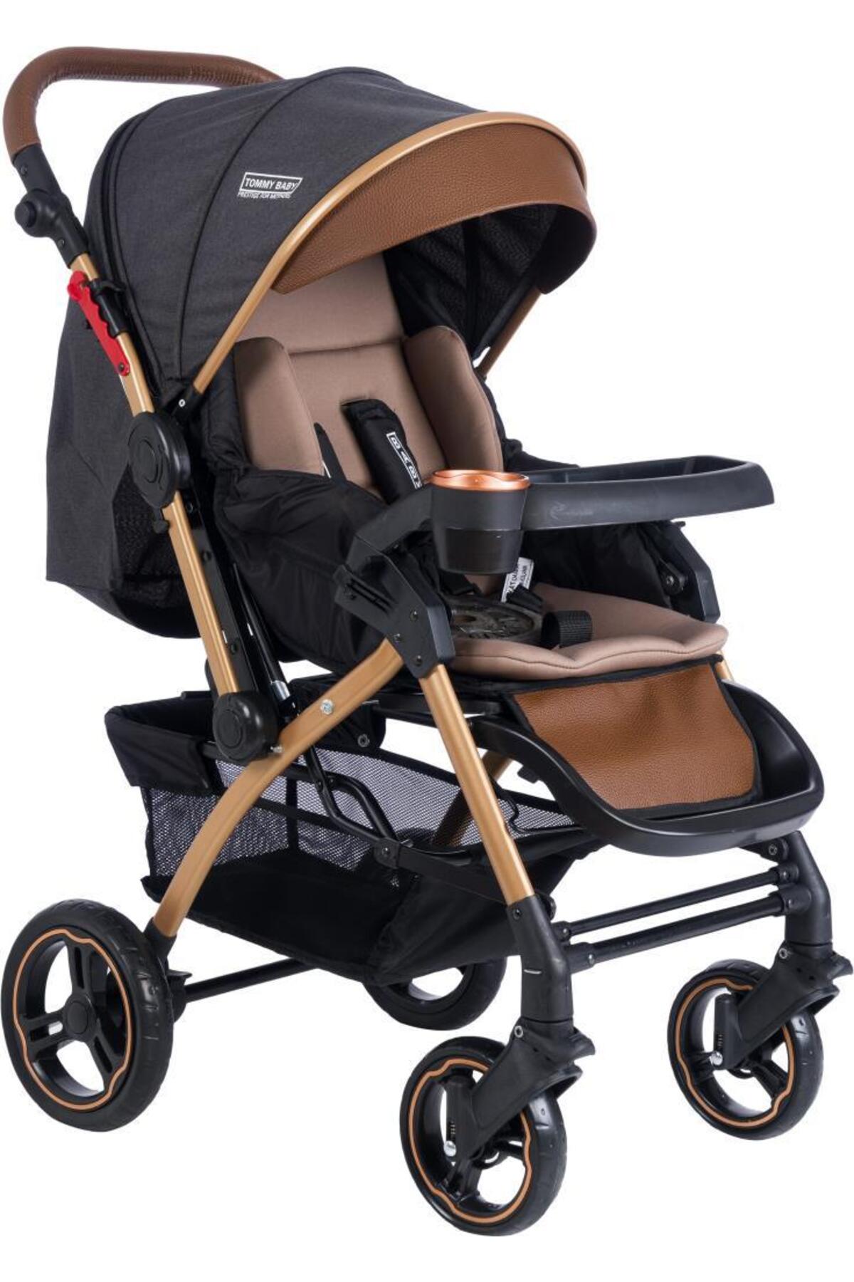Tornado Plus Gold Poussette de Luxe en Aluminium Réversible