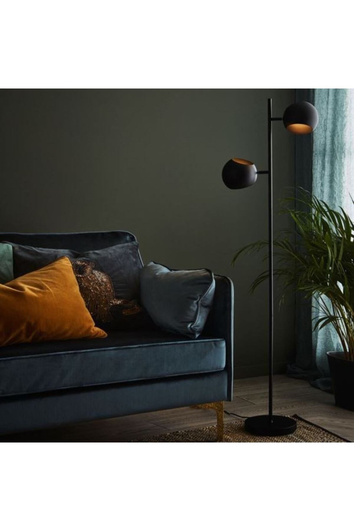 Lampadaire de design noir