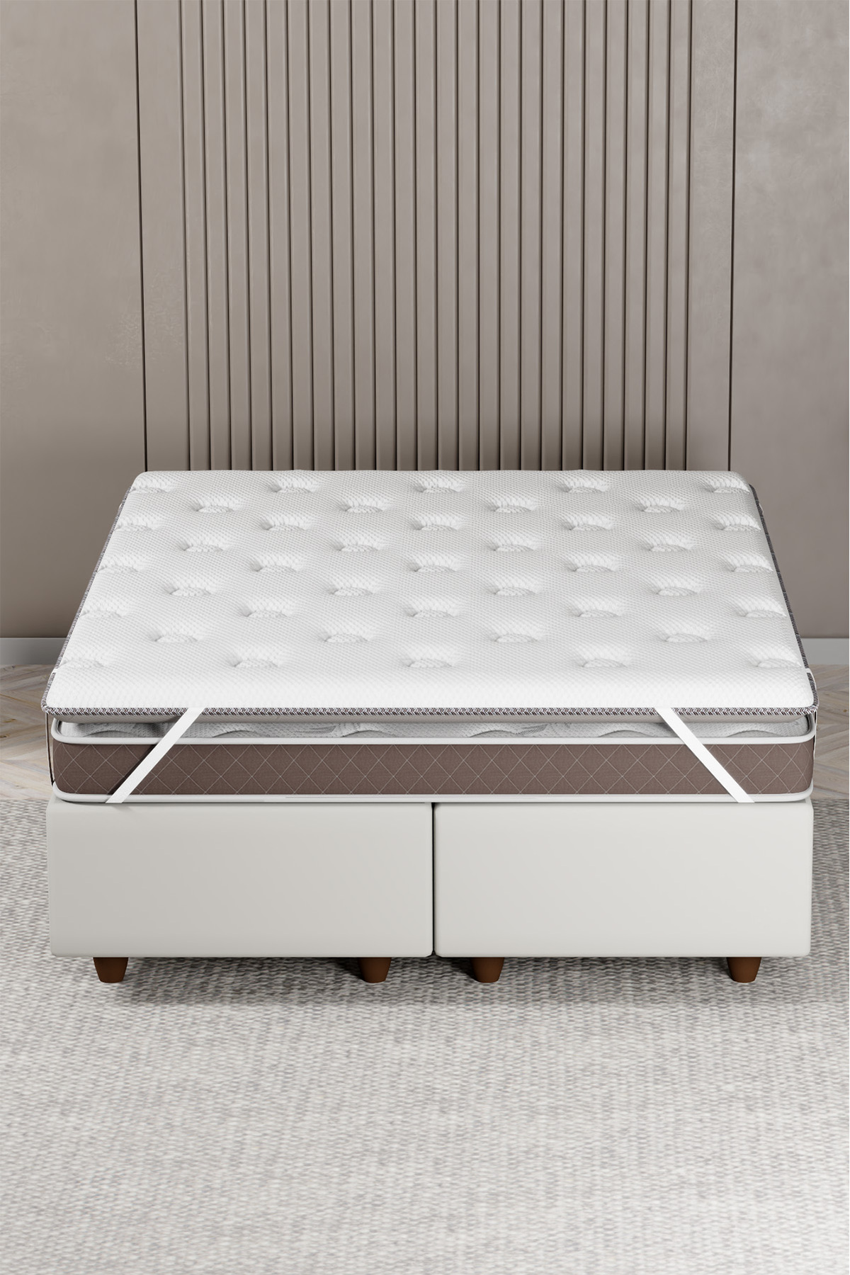 Protège-matelas, Protège-matelas matelassé Serap Comfort Premium, entièrement orthopédique, avec options de taille