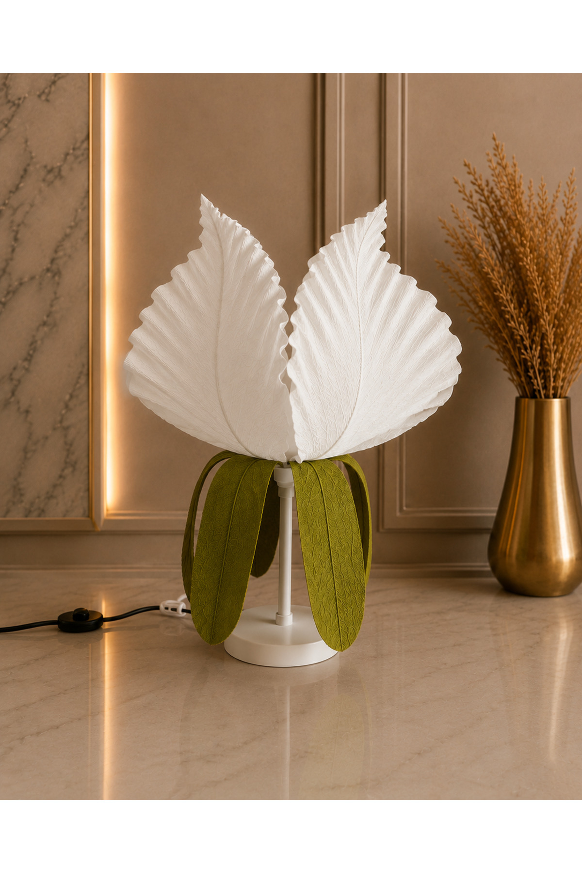 Lampe de chevet Ivory Bloom