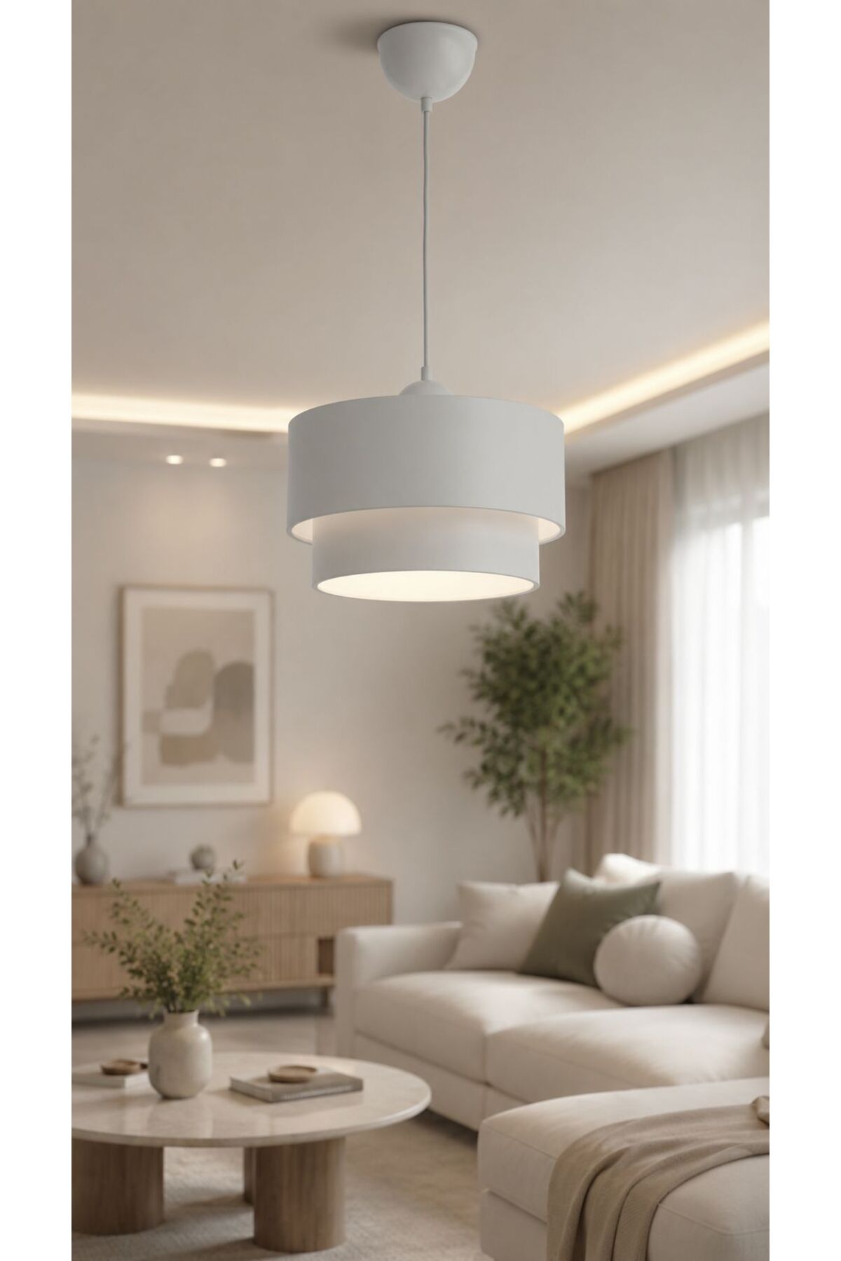 Suspension en tissu pour gâteau à 2 étages Chambre à coucher Chambre d'enfants