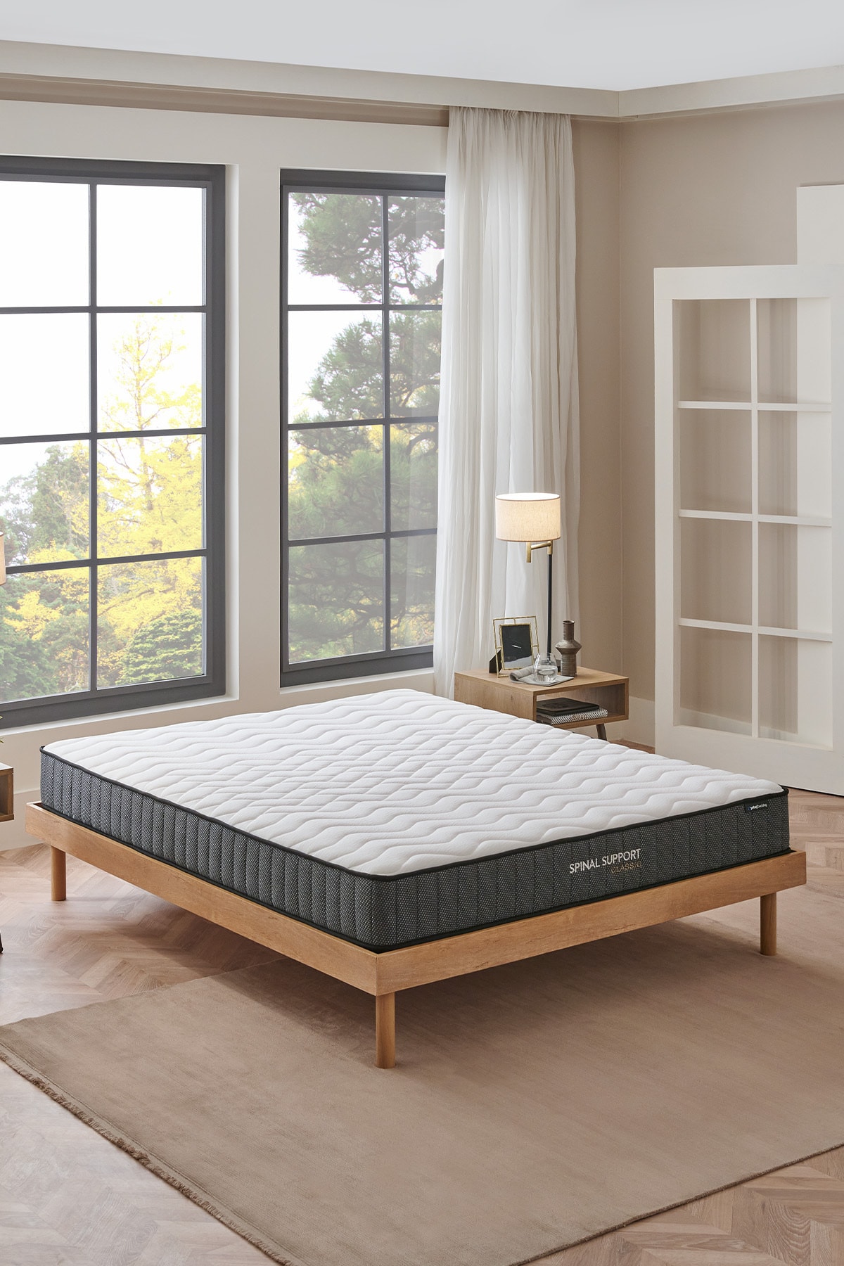 Matelas à ressorts à poche Spinal Support Classic Rollpack