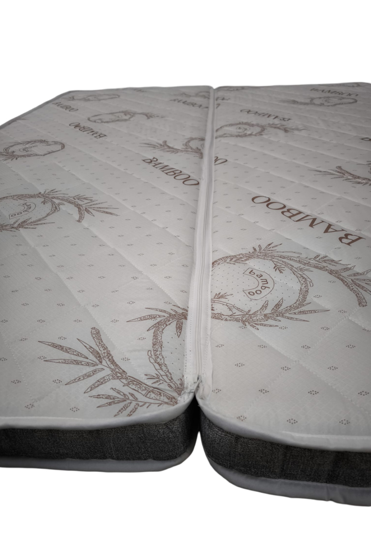 Canapé amovible avec fermeture éclair compatible Hemnes, matelas orthopédique en bambou et mousse, cm