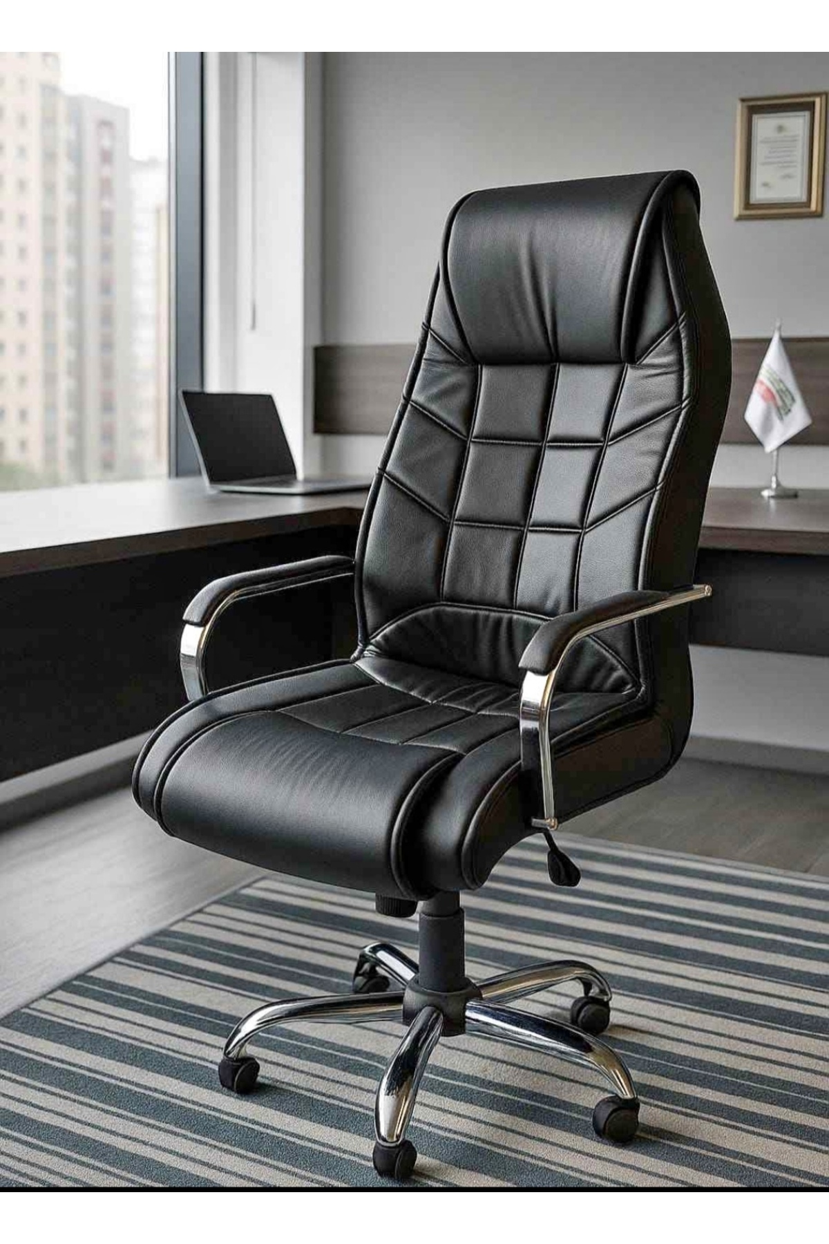 Chaise de bureau à domicile Chaise d'ordinateur Fauteuil de direction
