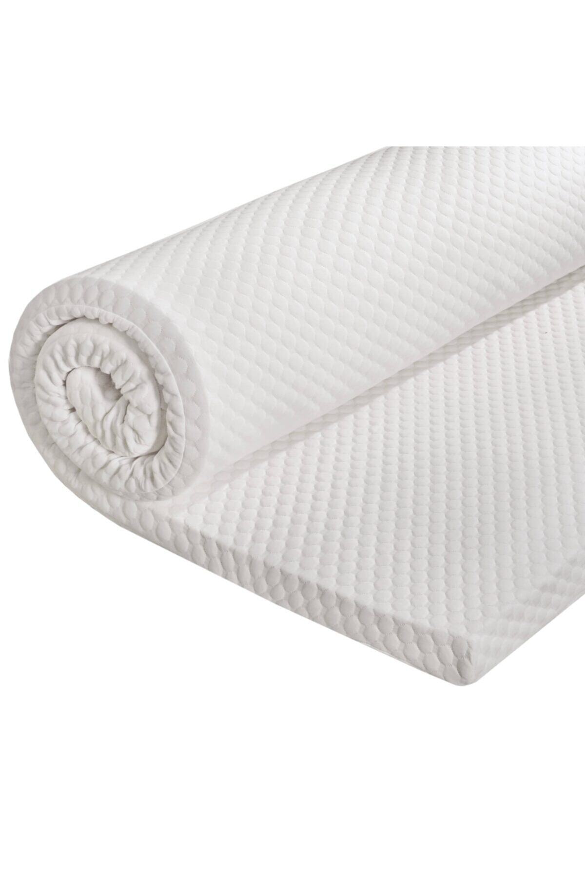 Matelas orthopédique en visco de 7 cm avec couvre-oreiller zippé offert
