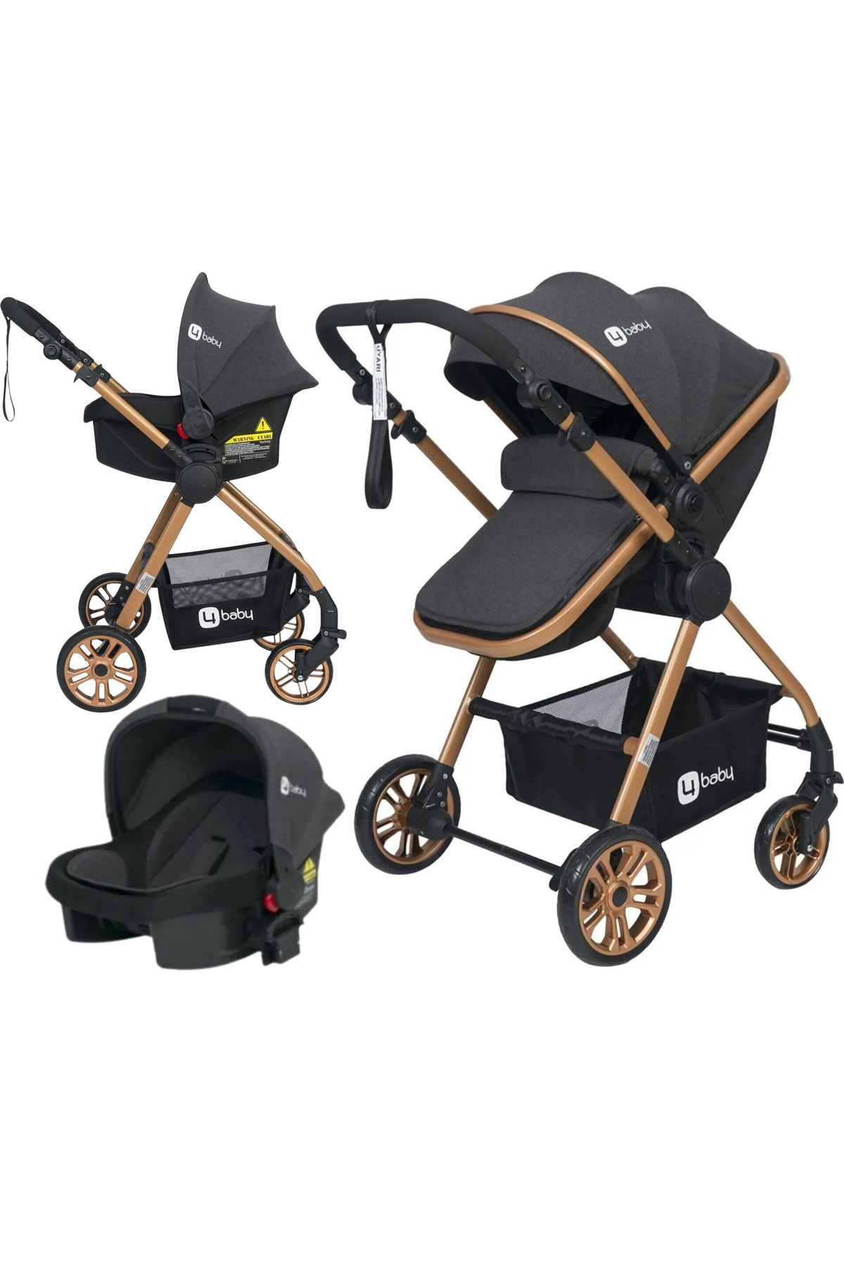 Esse Gold Travel Système Poussette Bébé Système de Voyage