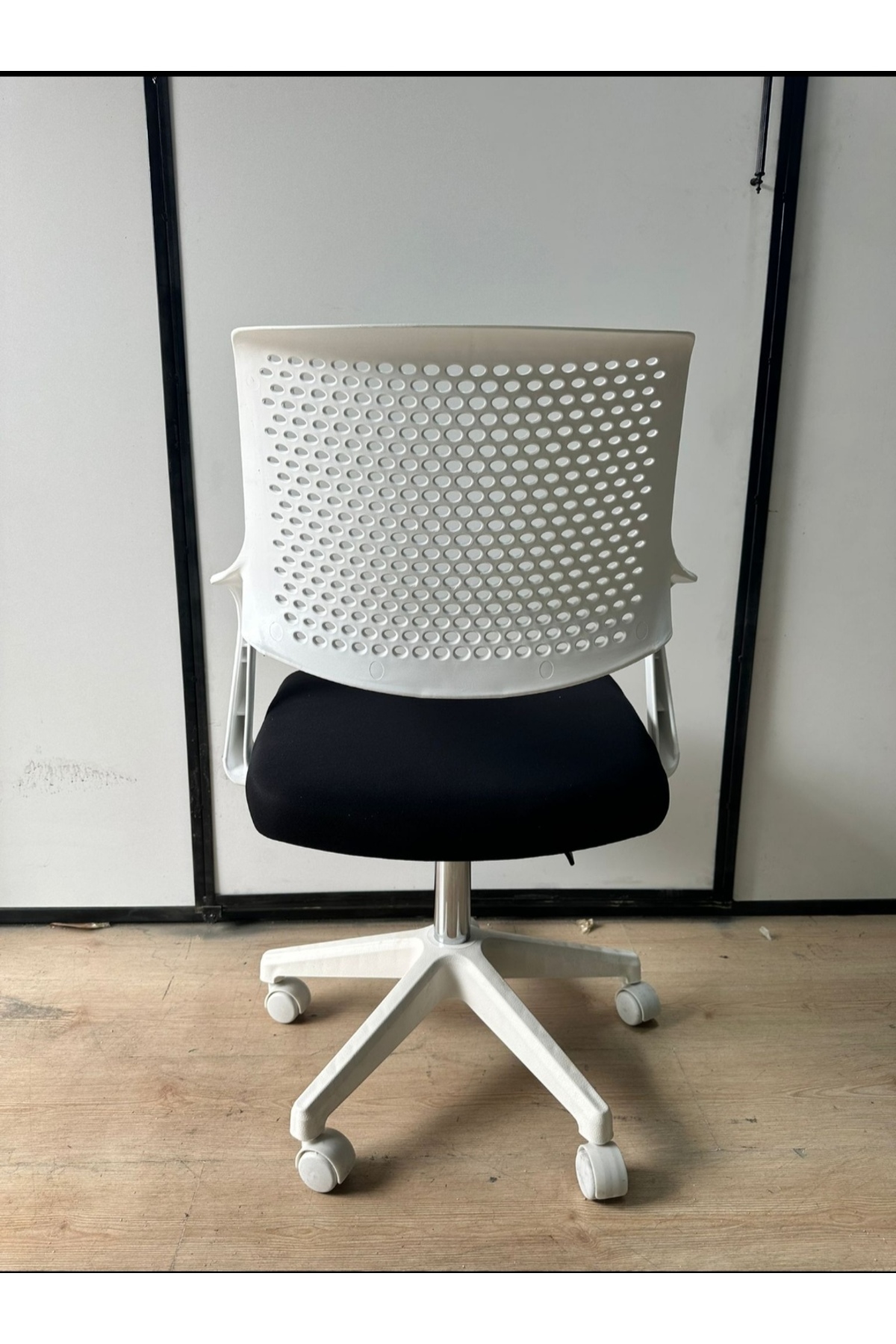 Chaise de bureau ergonomique à filet - Chaise de travail blanche, Chaise de bureau blanche