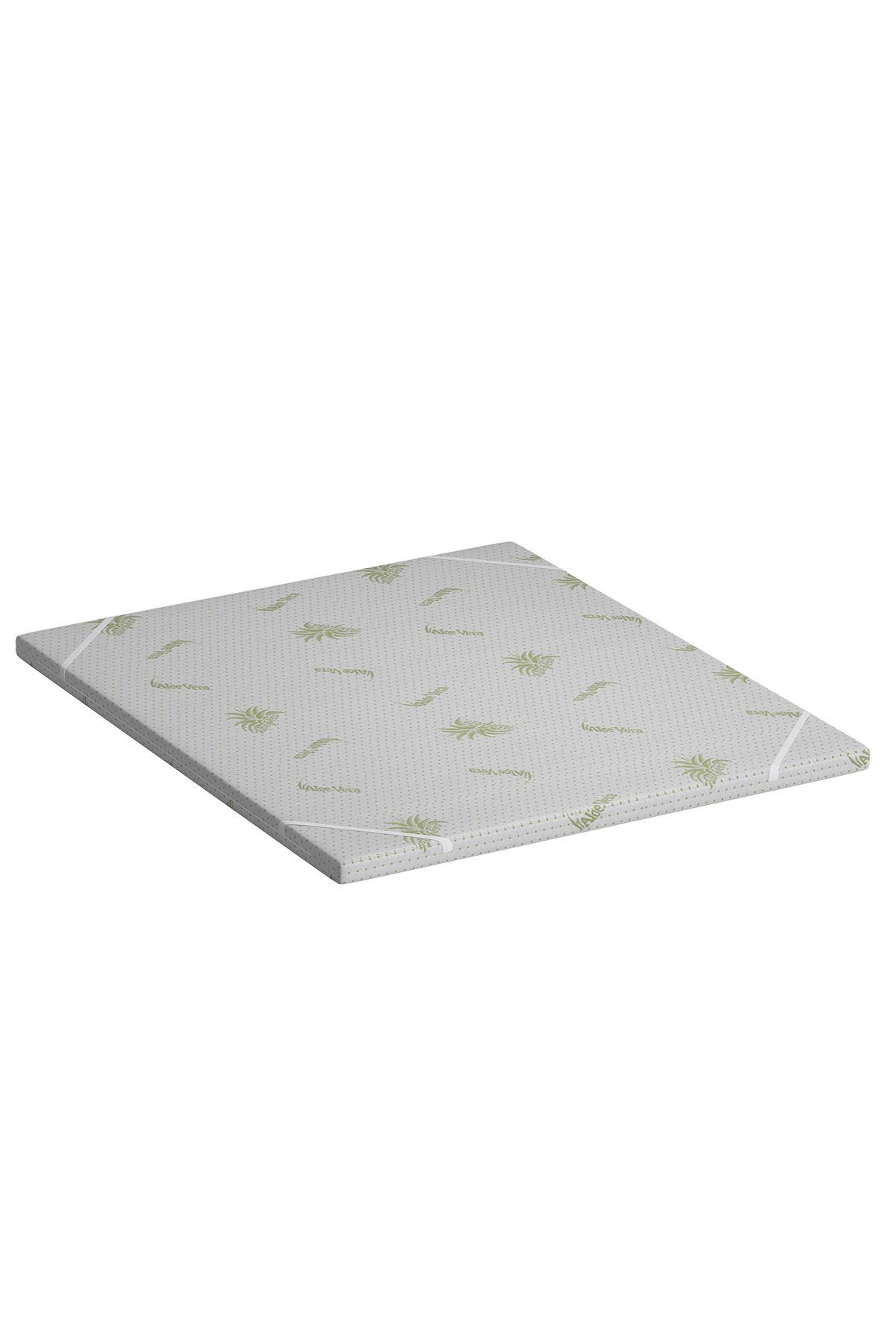Protège-matelas, mousse à plumes d'oie, protège-matelas entièrement orthopédique à l'aloé véra, disponible en différentes tailles