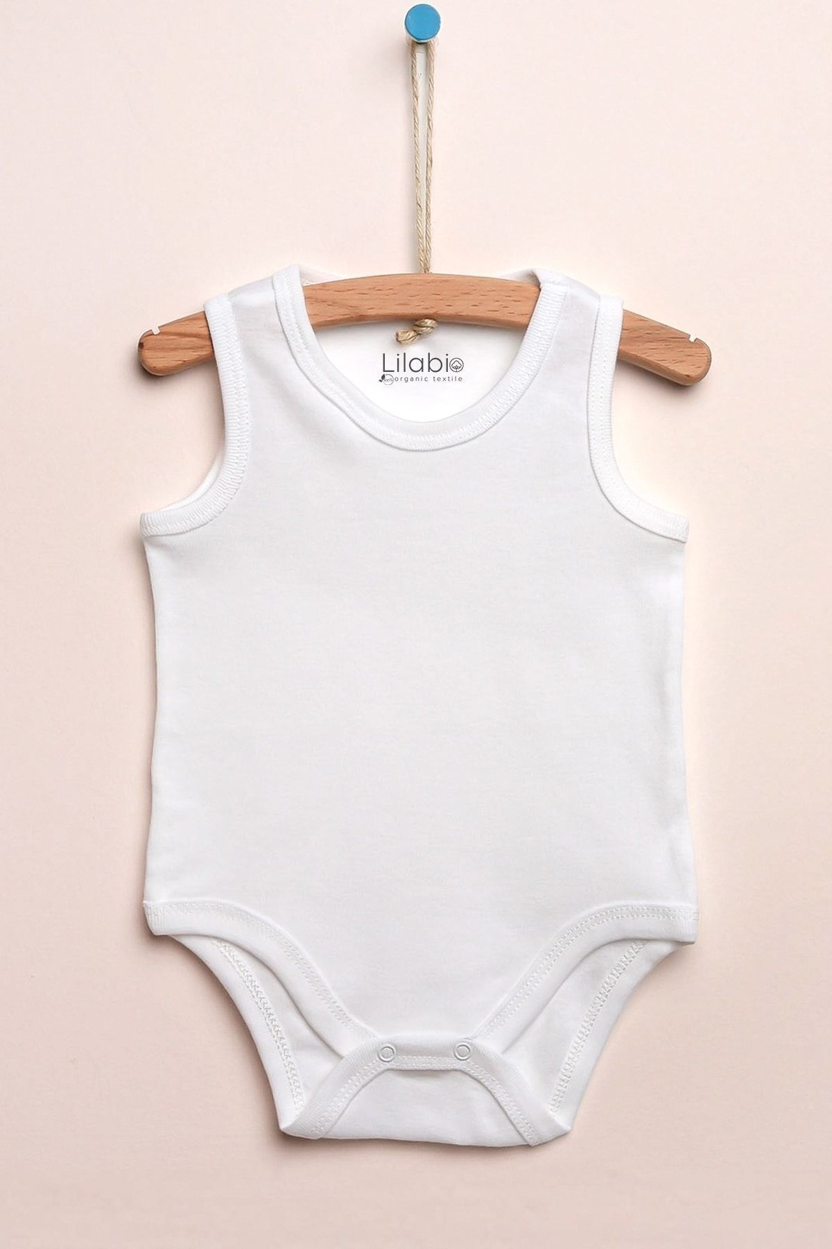 Body bébé débardeur blanc 5 pièces en coton  % biologique