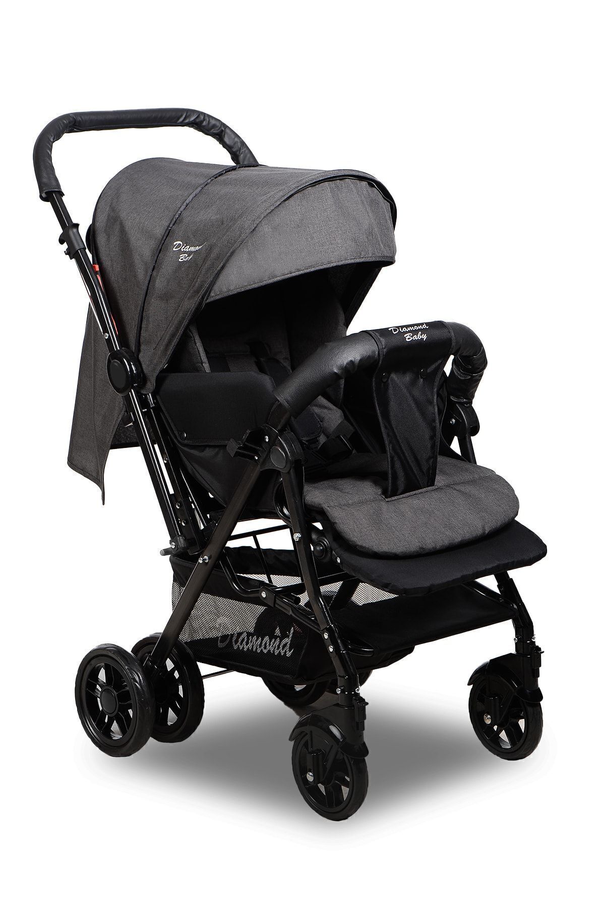 Poussette pour bébé réversible Antracyte Sapphire