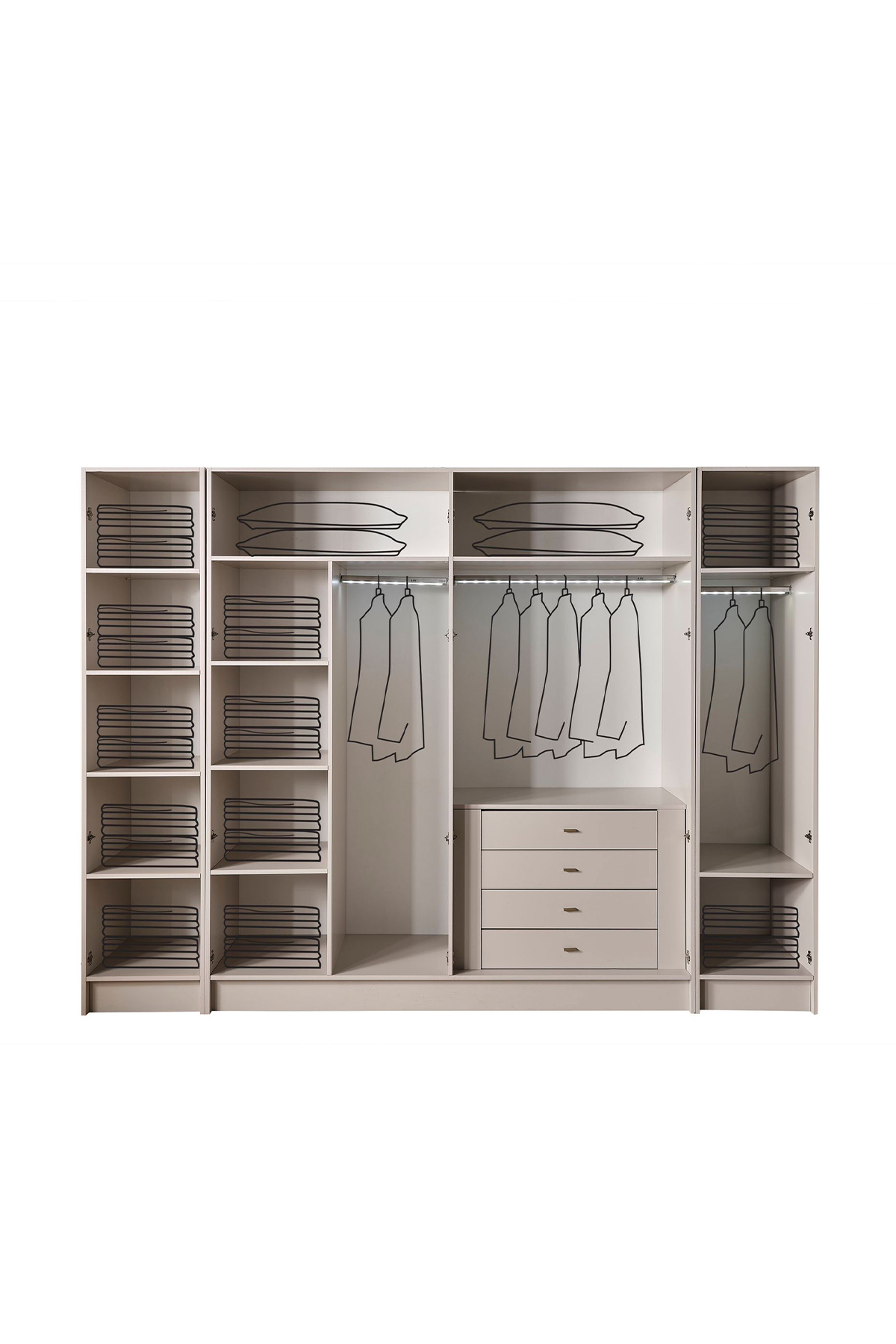 Ensemble de chambre à coucher Silvar
