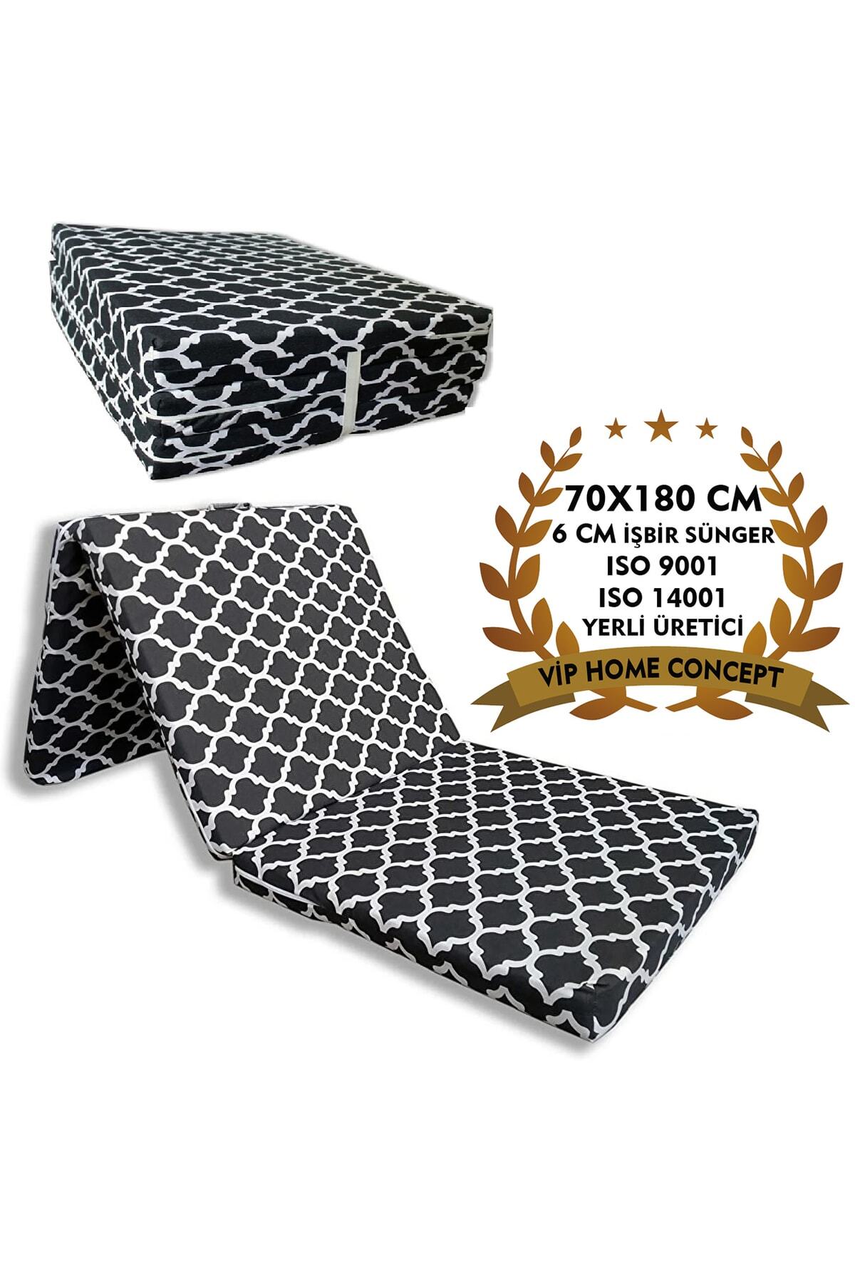 Lit pliant et matelas pliant en mousse simple  cm 6 cm Grand Karaçatı