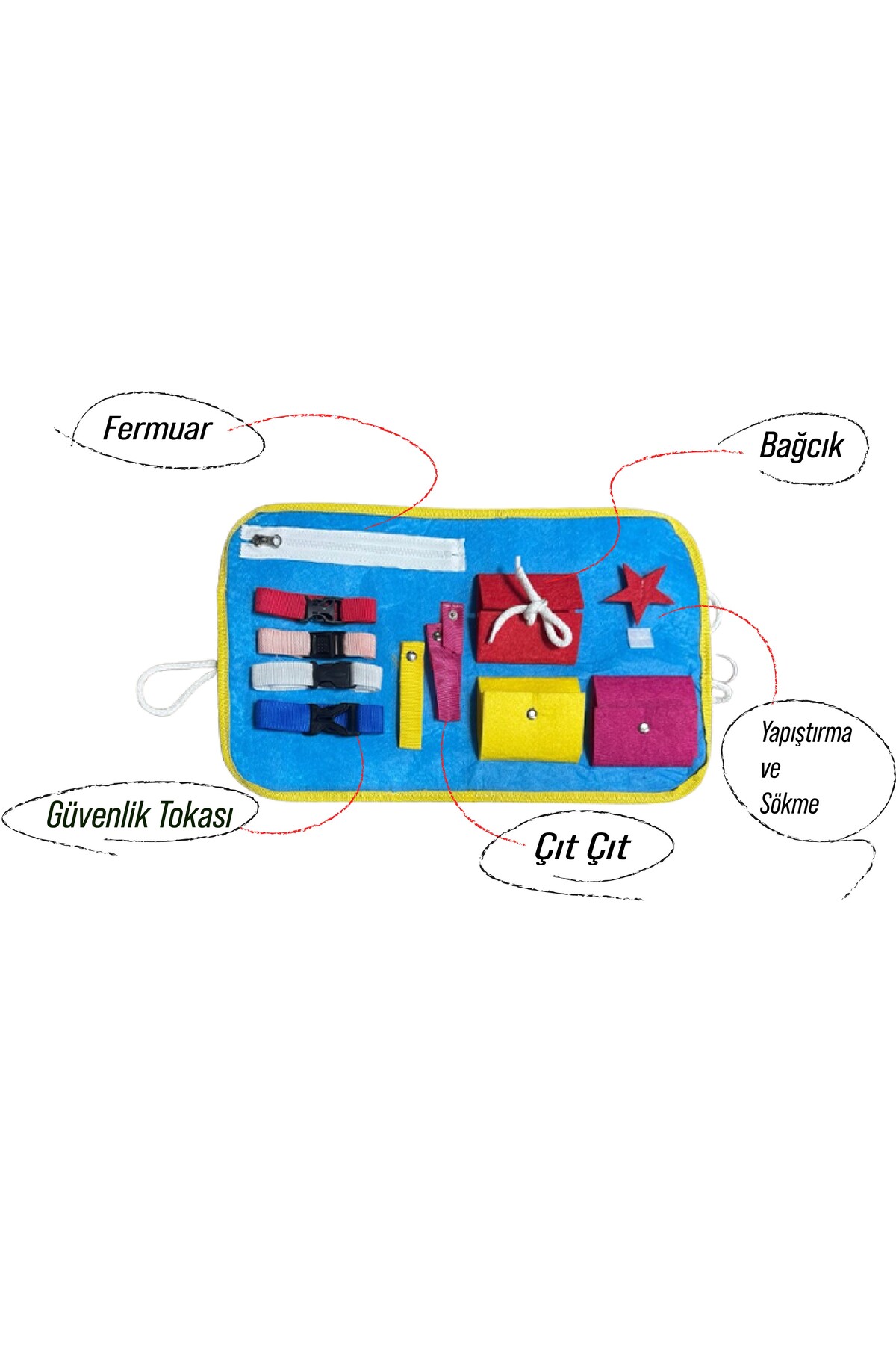 Sac d'Activités en Feutre - Production Locale