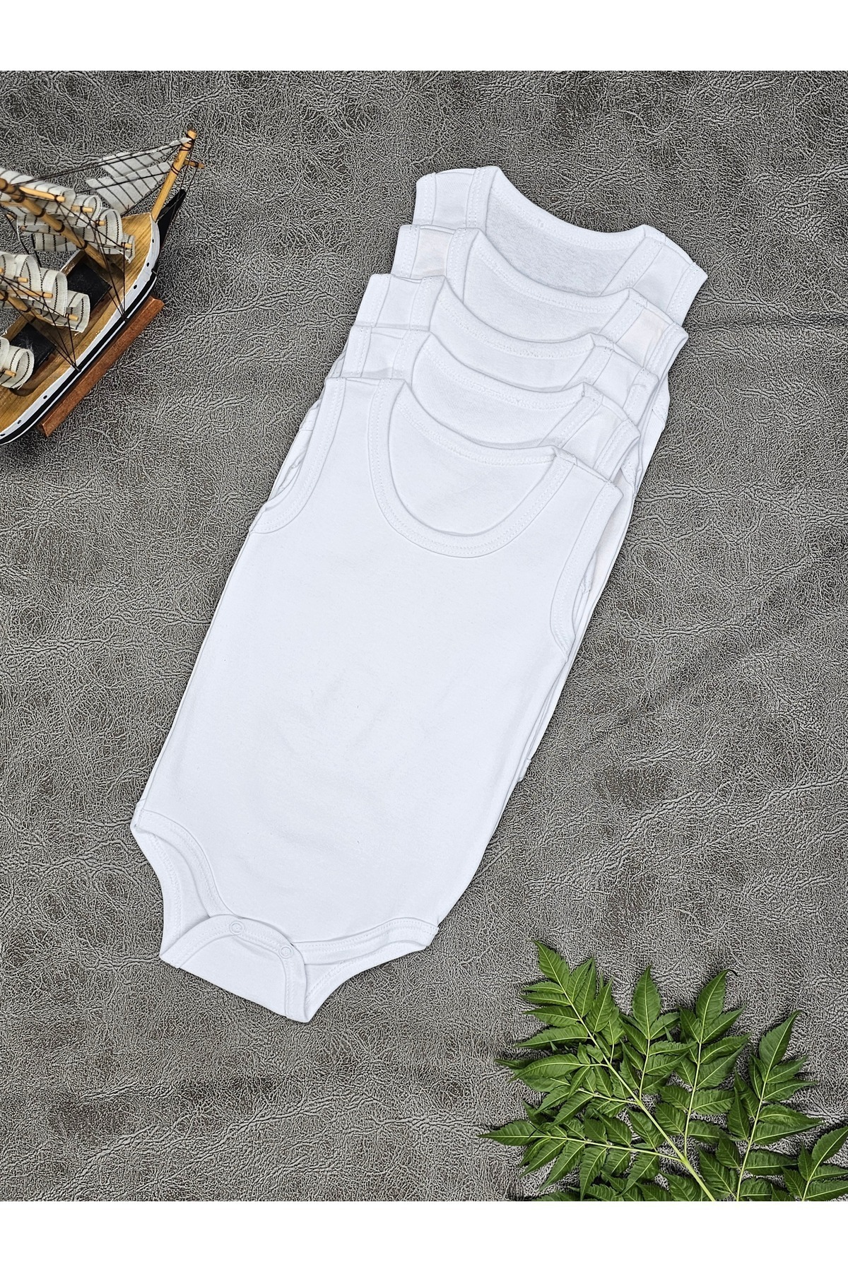 Body pour bébé à boutons-pression en coton par lot de 5, débardeur, économique, fille garçon, 0-9 ans