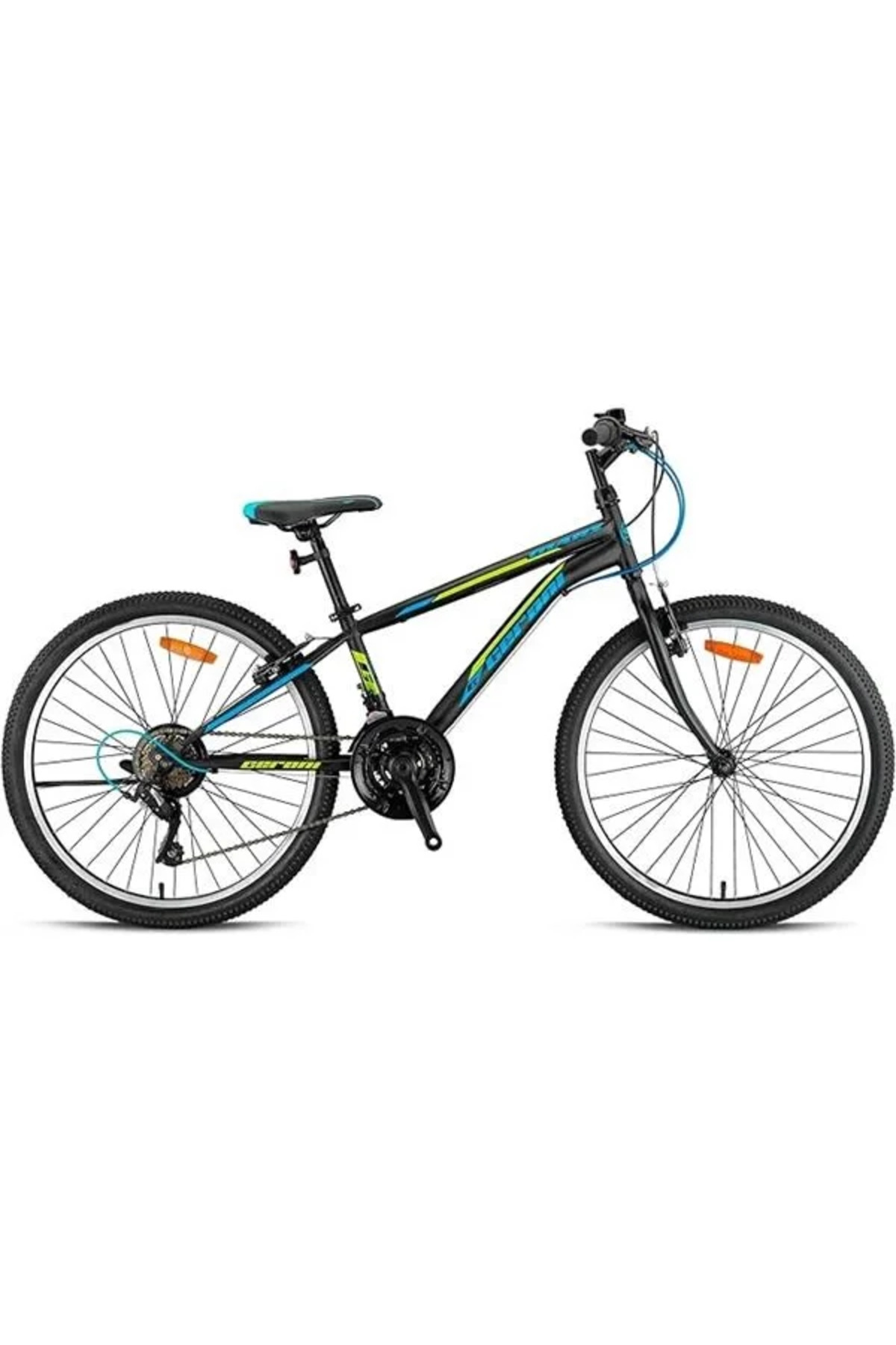 Geroni MARS - " - VTT - ' -  vitesses - V.B - Noir mat-Lime/Bleu