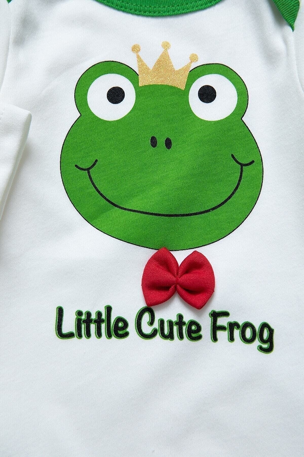 Ensemble de bodies pour bébé unisexe vert grenouille, lot de 3