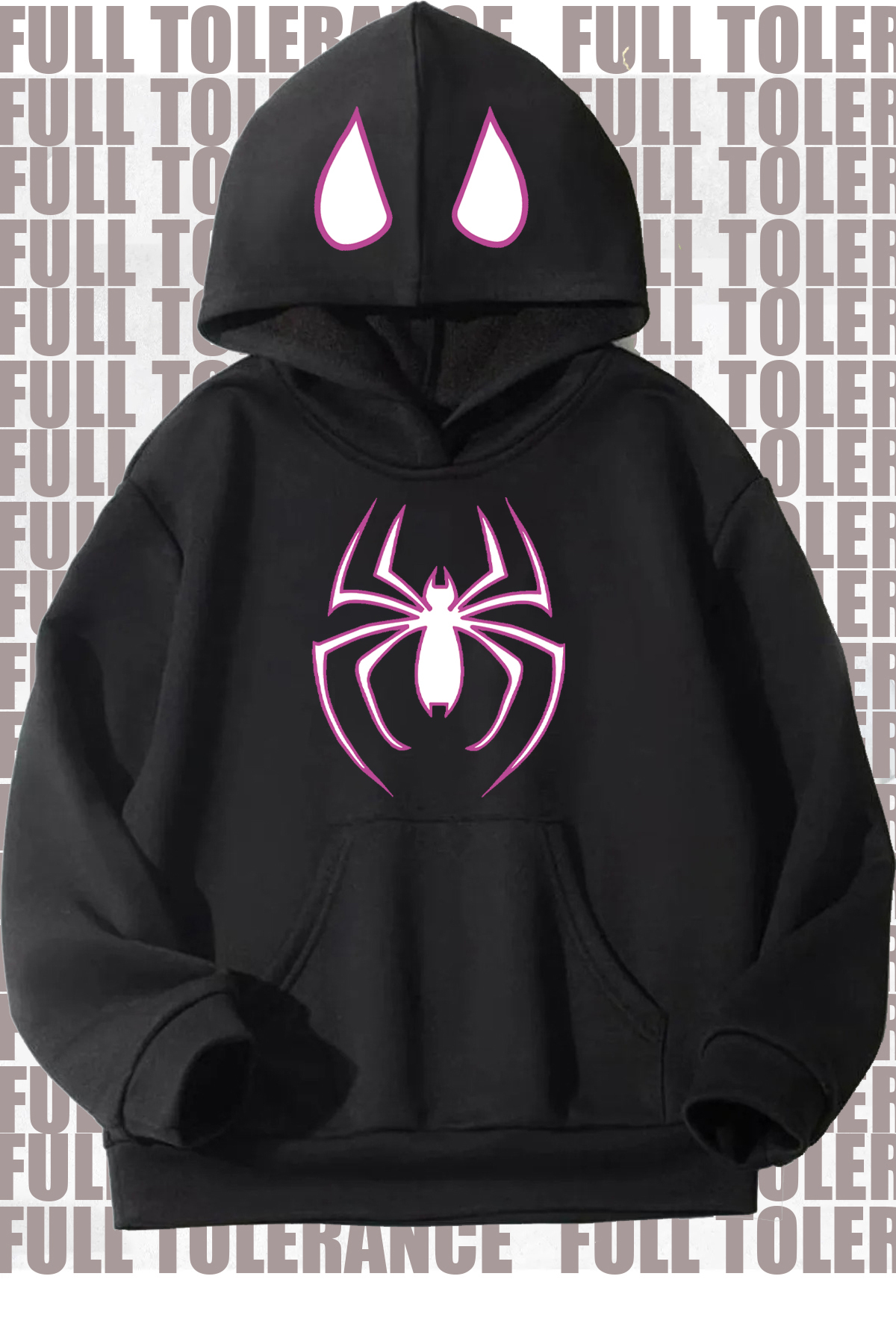 Sweat-shirt à capuche pour enfant imprimé araignée & Hoodie