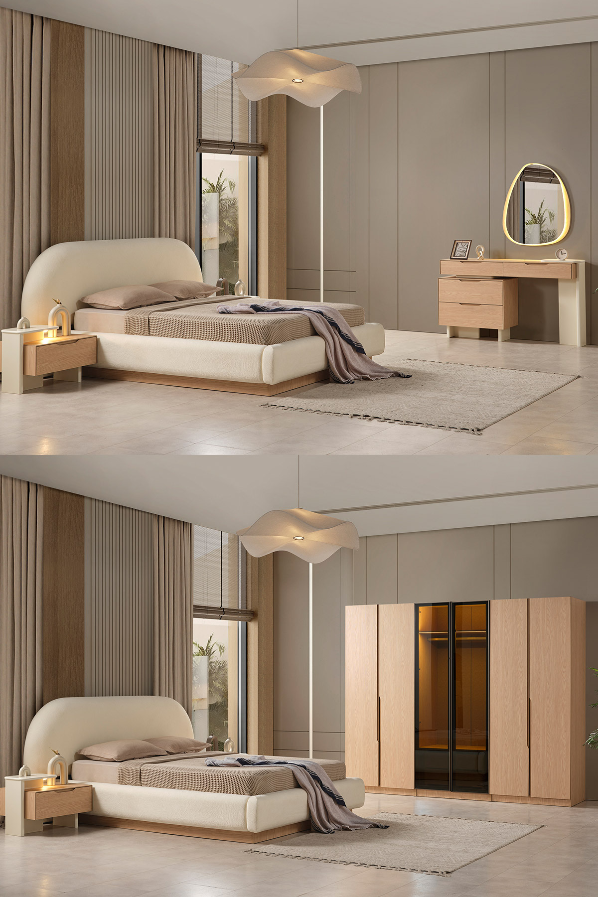 Ensemble de chambre à coucher Prizma