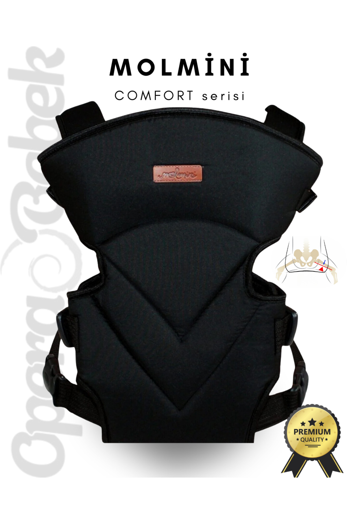 Comfort ergonomique Porte-bébé polyvalent Sac de transport pour bébé Porte-bébé Écharpe de bébé