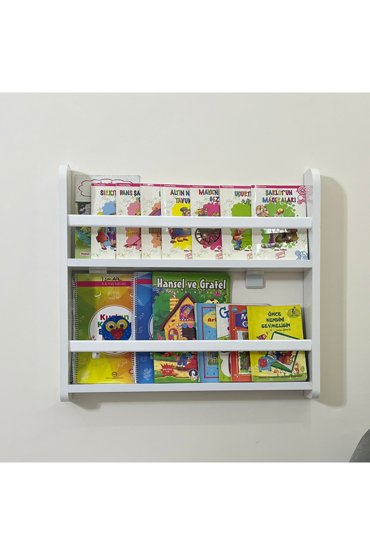 Bibliothèque Carmen à 2 étagères - Bibliothèque Montessori - Bibliothèque pour chambre d'enfant
