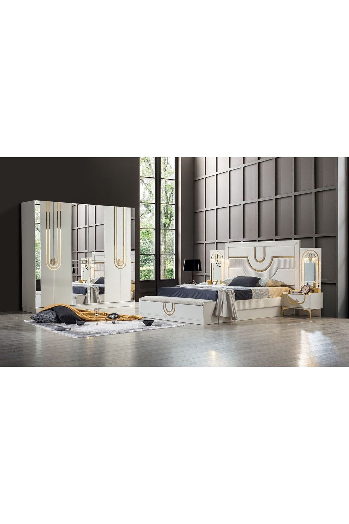 Ensemble de chambre à coucher Sapphire Aytaşı