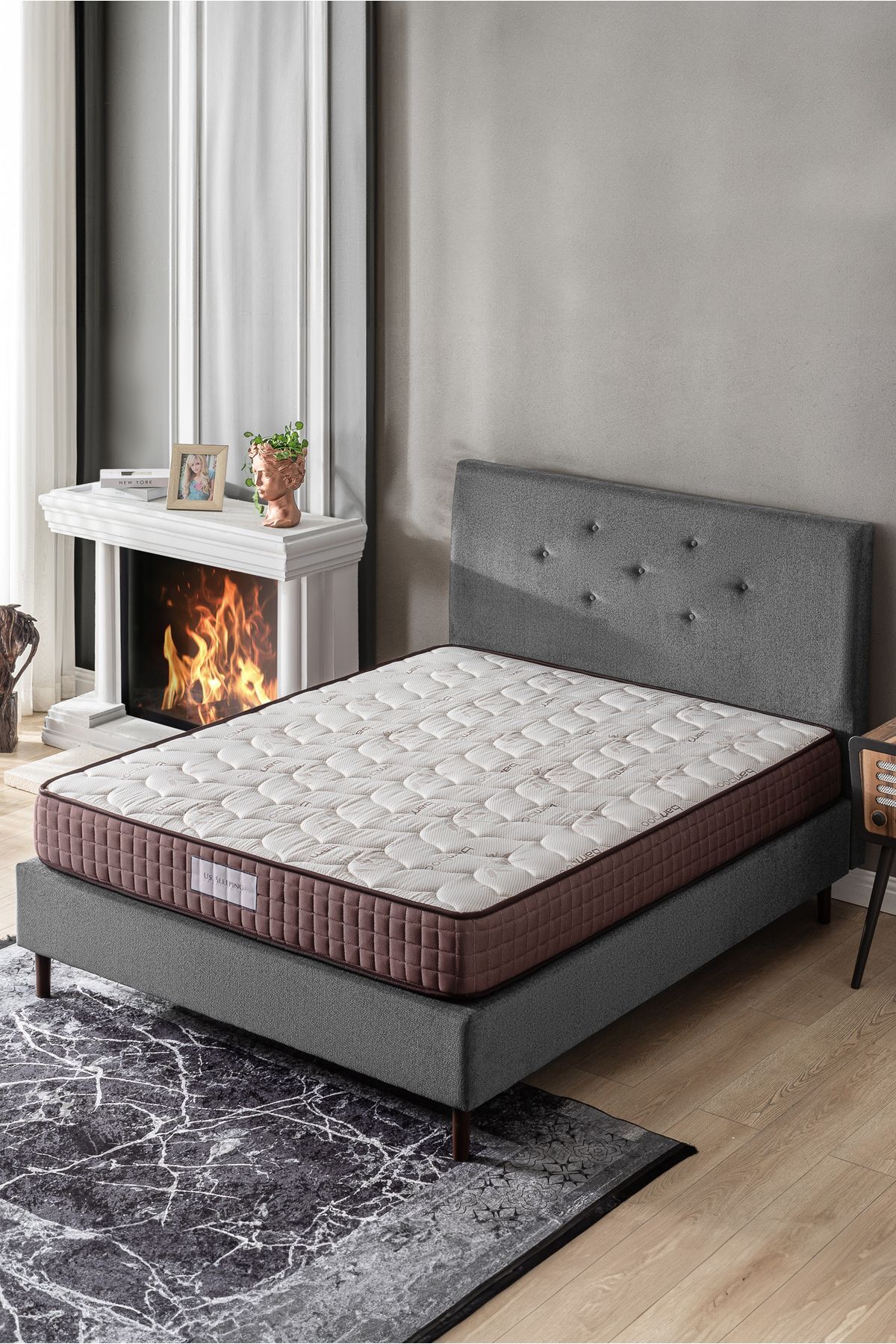 Matelas à ressorts orthopédique complet Bamboo Classic  cm (±1 cm)