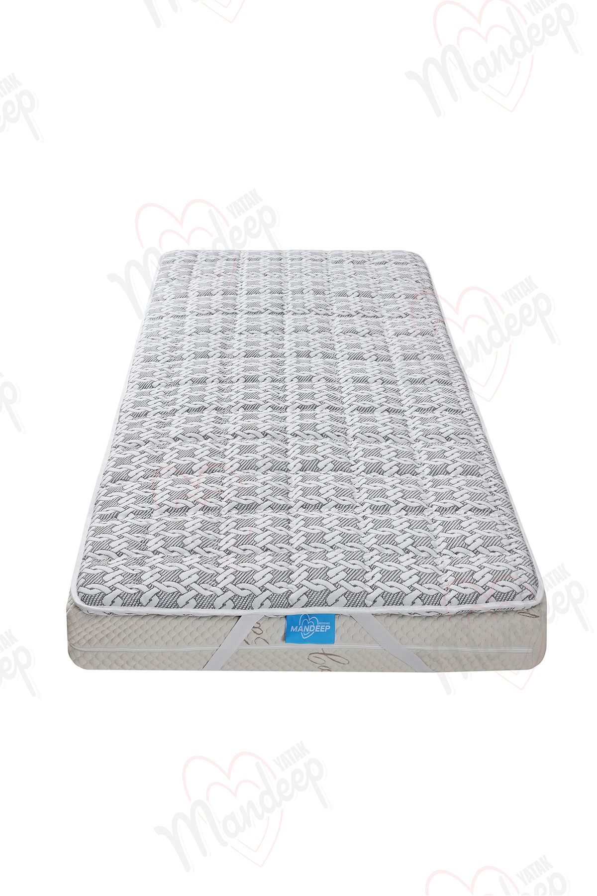 Matelas surélevé orthopédique Kapitenoli | Doux, confortable, avec soutien lombaire et dorsal
