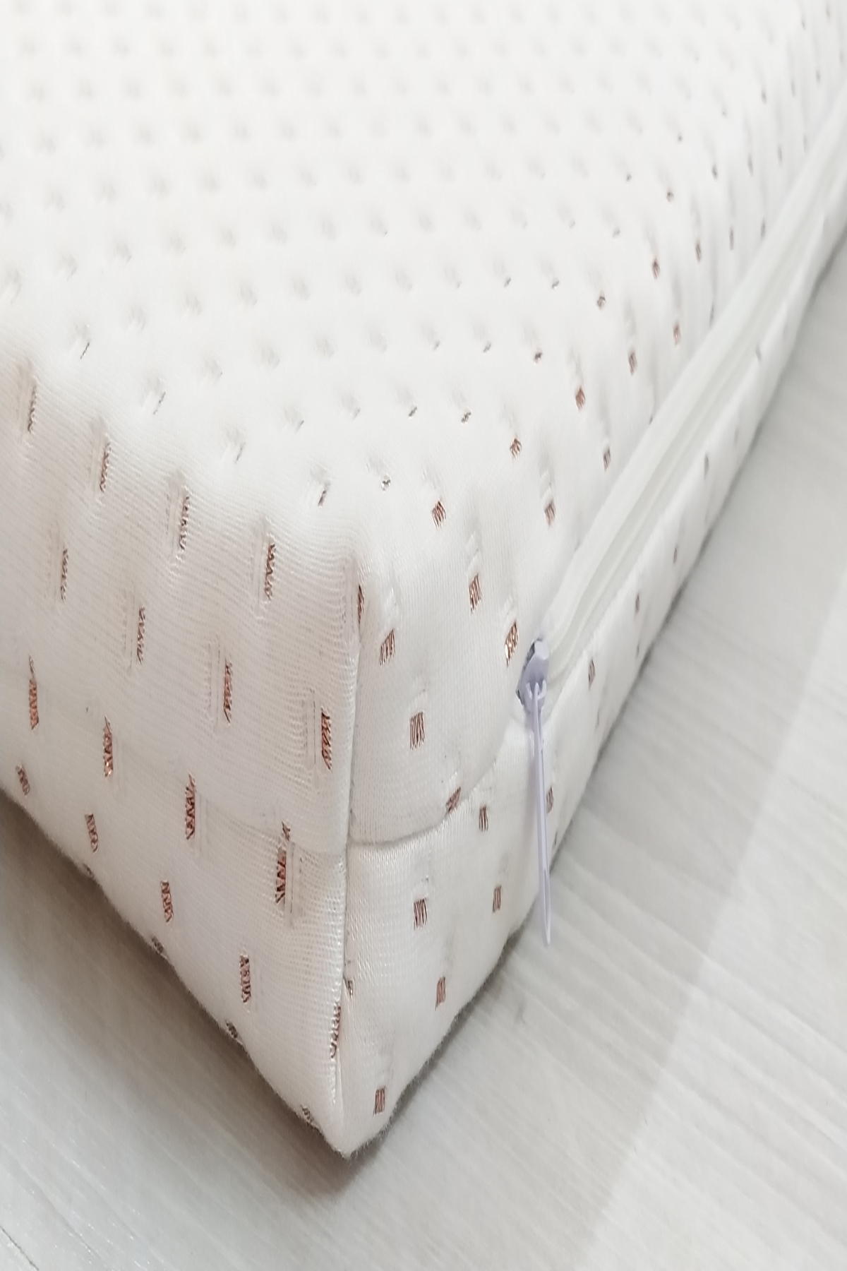 Protège-matelas orthopédique en visco, matelas et drap-housse avec élastique et fermeture éclair, 5 cm