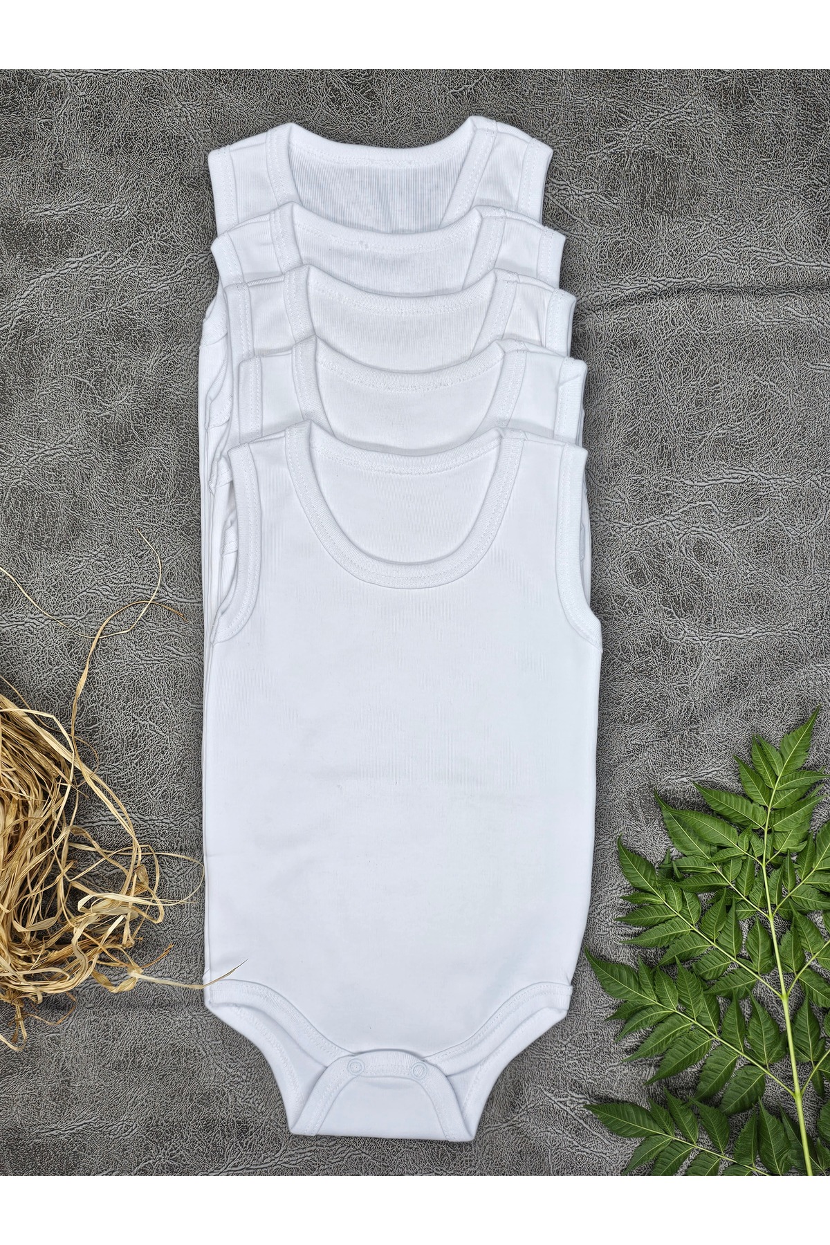 Body pour bébé blanc lot de 5 Body blanc en coton lot de 5