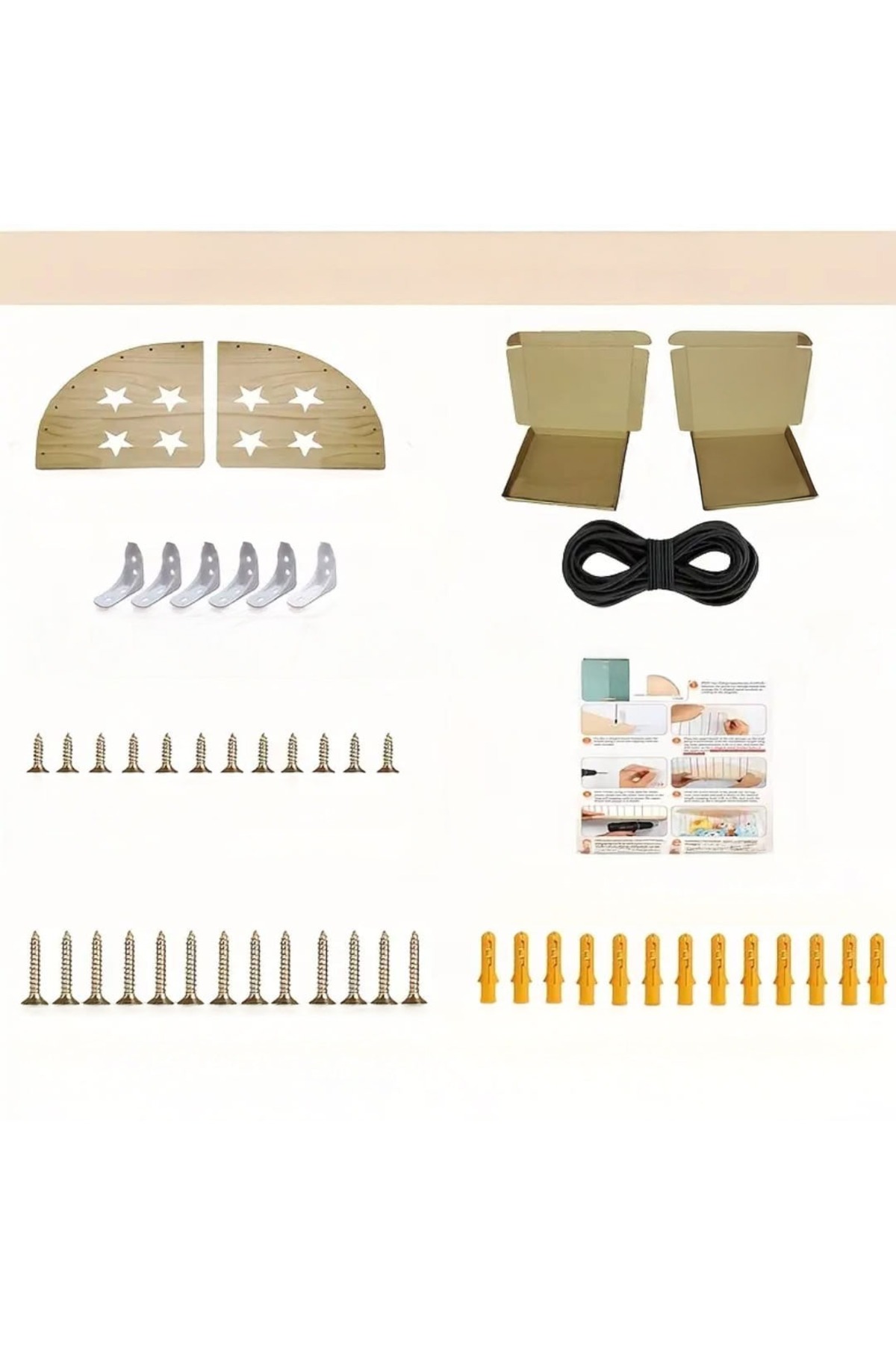 Entrepôt de Jouets ÉTAGÈRE D'ANGLE BLANCHE avec Élastique Étagère à Jouets en Peluche Gain de Place Rangement de Jouets