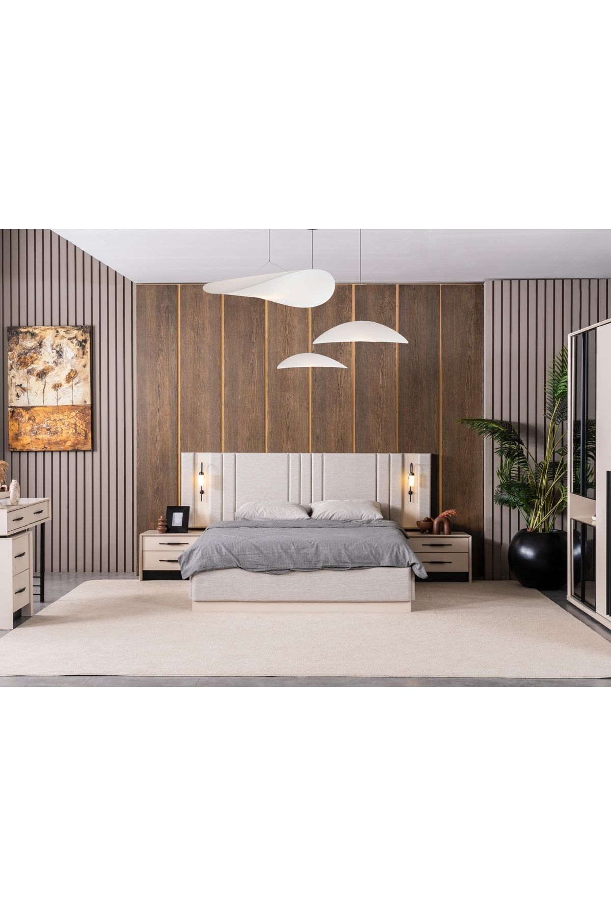 ENSEMBLE DE CHAMBRE À COUCHER ZÜMRÜT