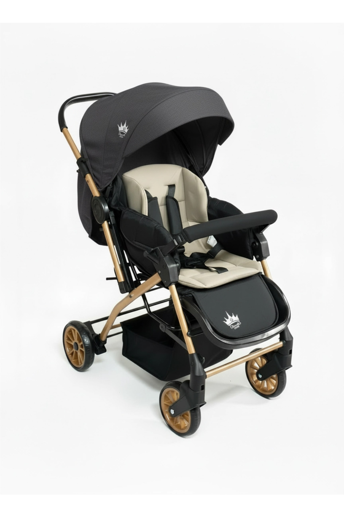 Aqua Poussette Double Sens Bébé Sac Berceau Ensemble Offre Anthracite