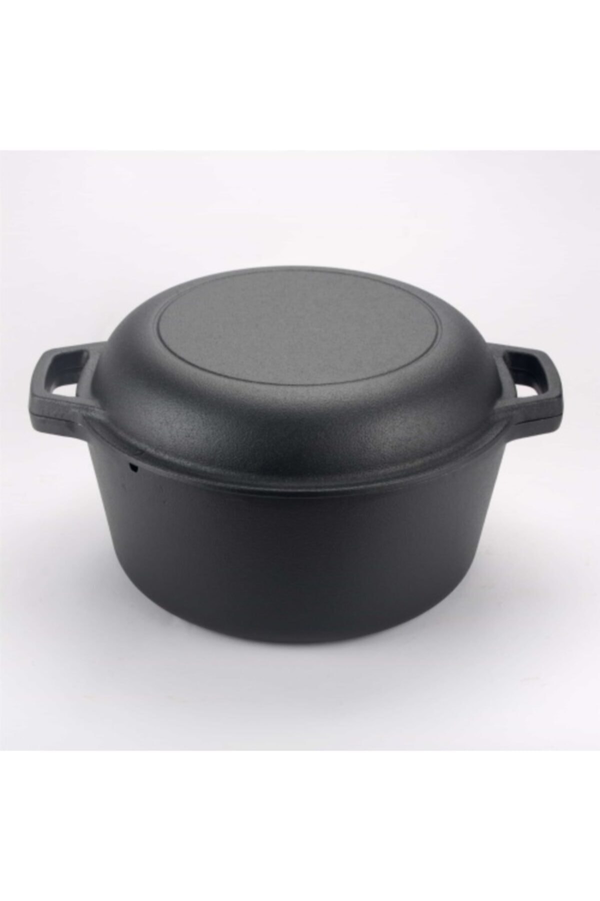 Dökümcübaba Casserole double en fonte non revêtue cm