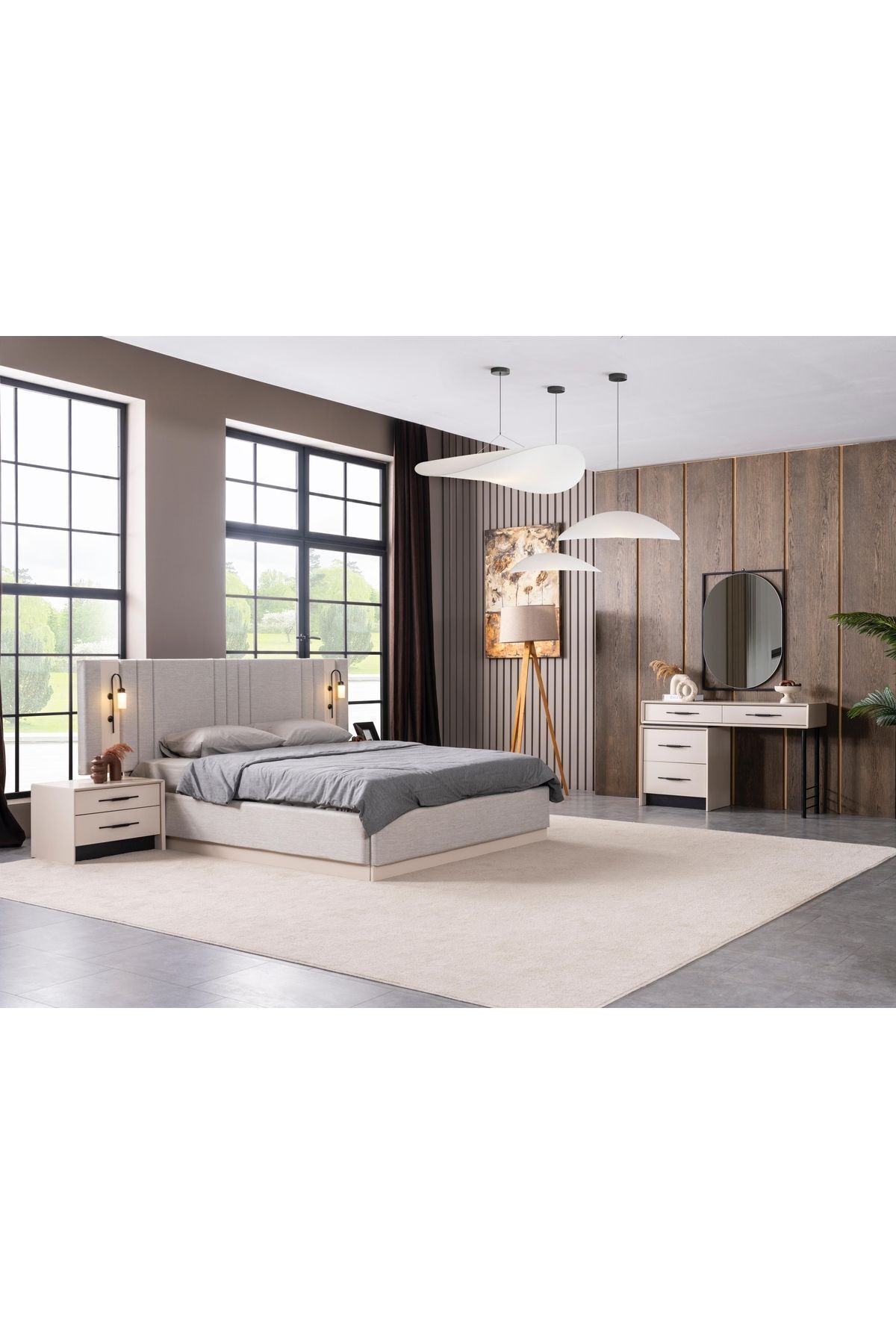 ENSEMBLE DE CHAMBRE À COUCHER ZÜMRÜT