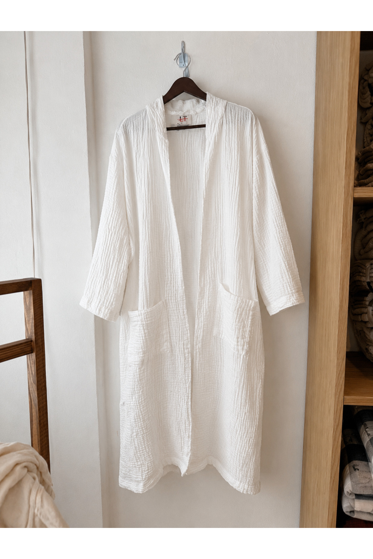 Peignoir en mousseline pour homme