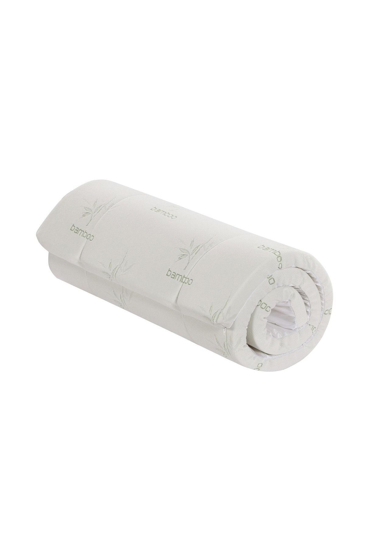 Matelas en viscoélastique avec housse lavable en bambou, sur-matelas, protège-matelas, coussin de sommeil
