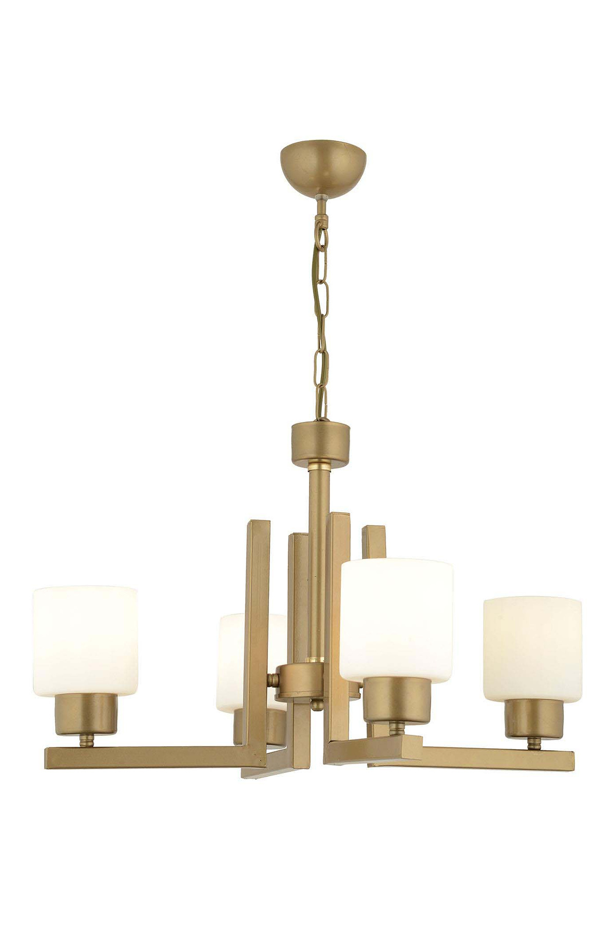 Torqu 4 Luminaire Moderne pour Chambre d'Adolescent, Peint Vieilli Blanc avec Verre, Pour Chambre à Coucher et Salon