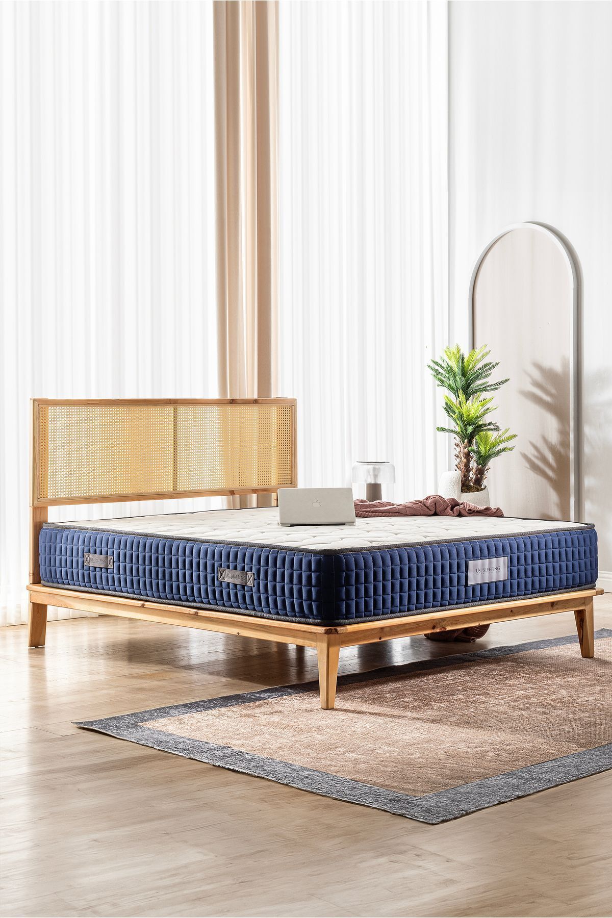 Matelas orthopédique à ressorts avec sac de massage thérapeutique
