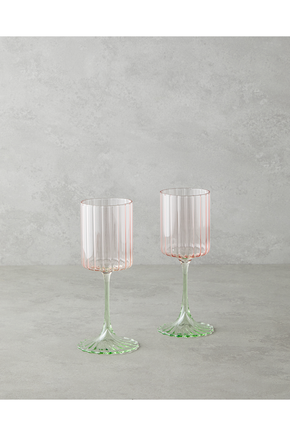 Glimmer Cam 2 verres ml Rose - Vert
