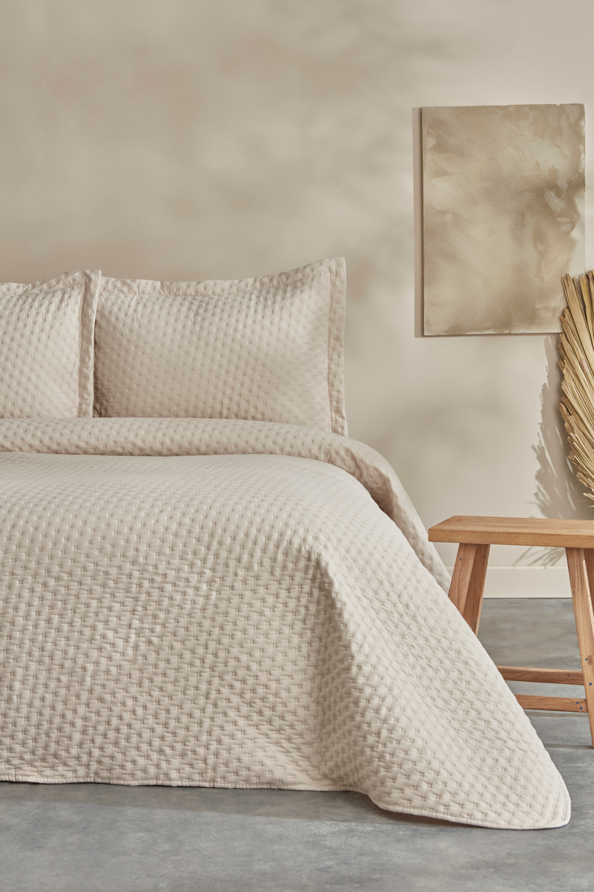 Breeze Soft Housse de Lit Double Ivoire