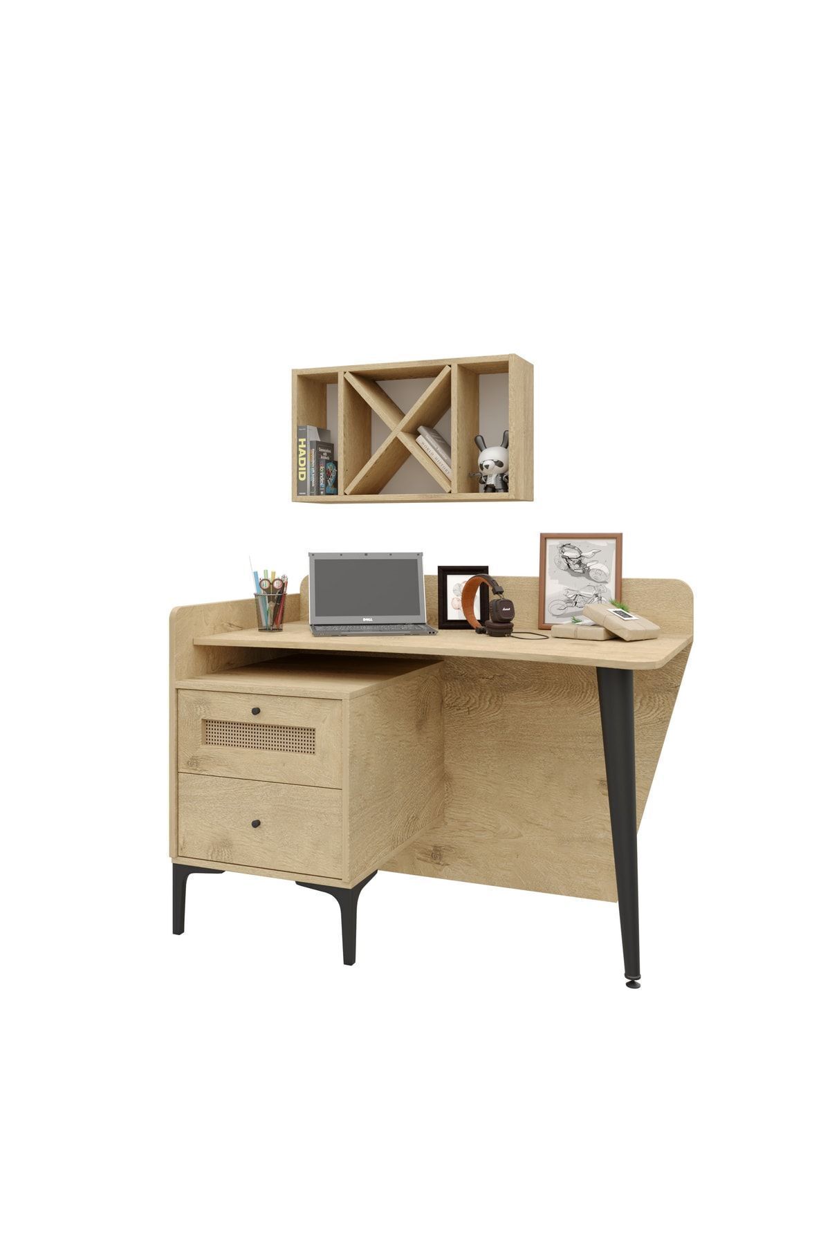 Chambre d'adolescent Trio XL (CHÊNE) (%MDF)