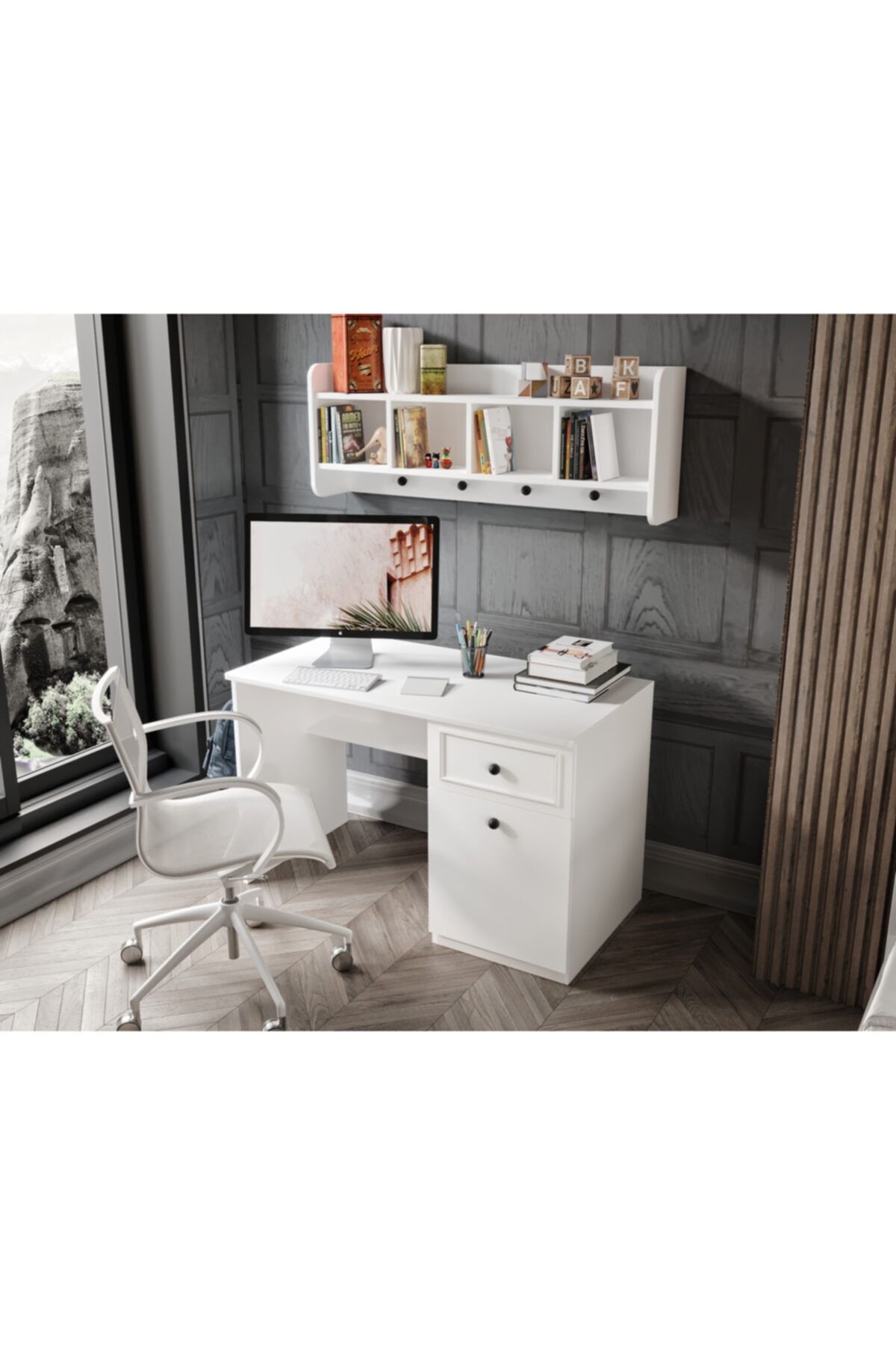 Ensemble de chambre d'enfant Montes (%MDF)