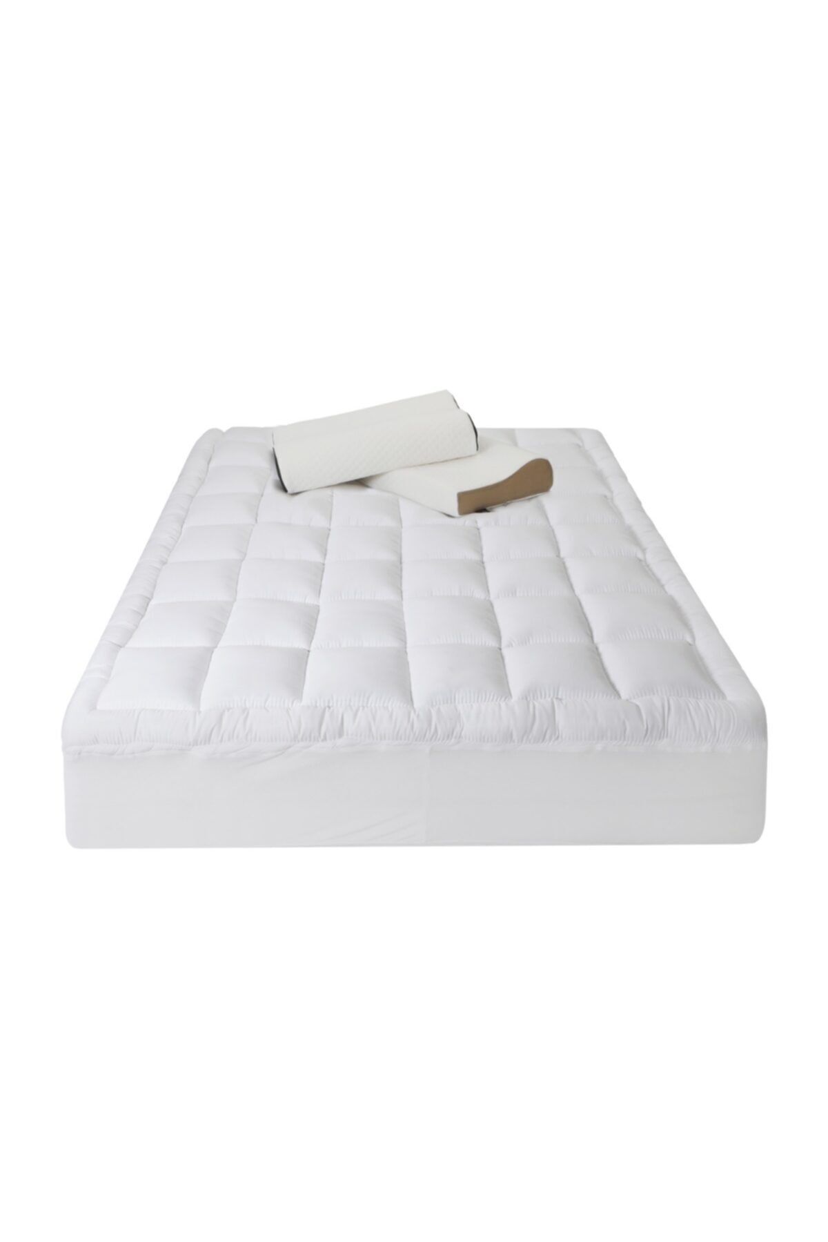 Matelas de Sommeil Sauveur de Lit, Protège-matelas, Matelas de Sommeil, Matelas de Nuit en Micro Coton, Doux, avec Housse d'Oreiller Offerte